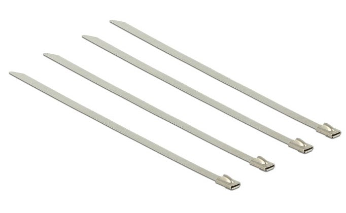 Delock Bridas De Acero Inoxidable Con 150 Mm De Largo X 4,6 Mm De Ancho (20 Unidades)