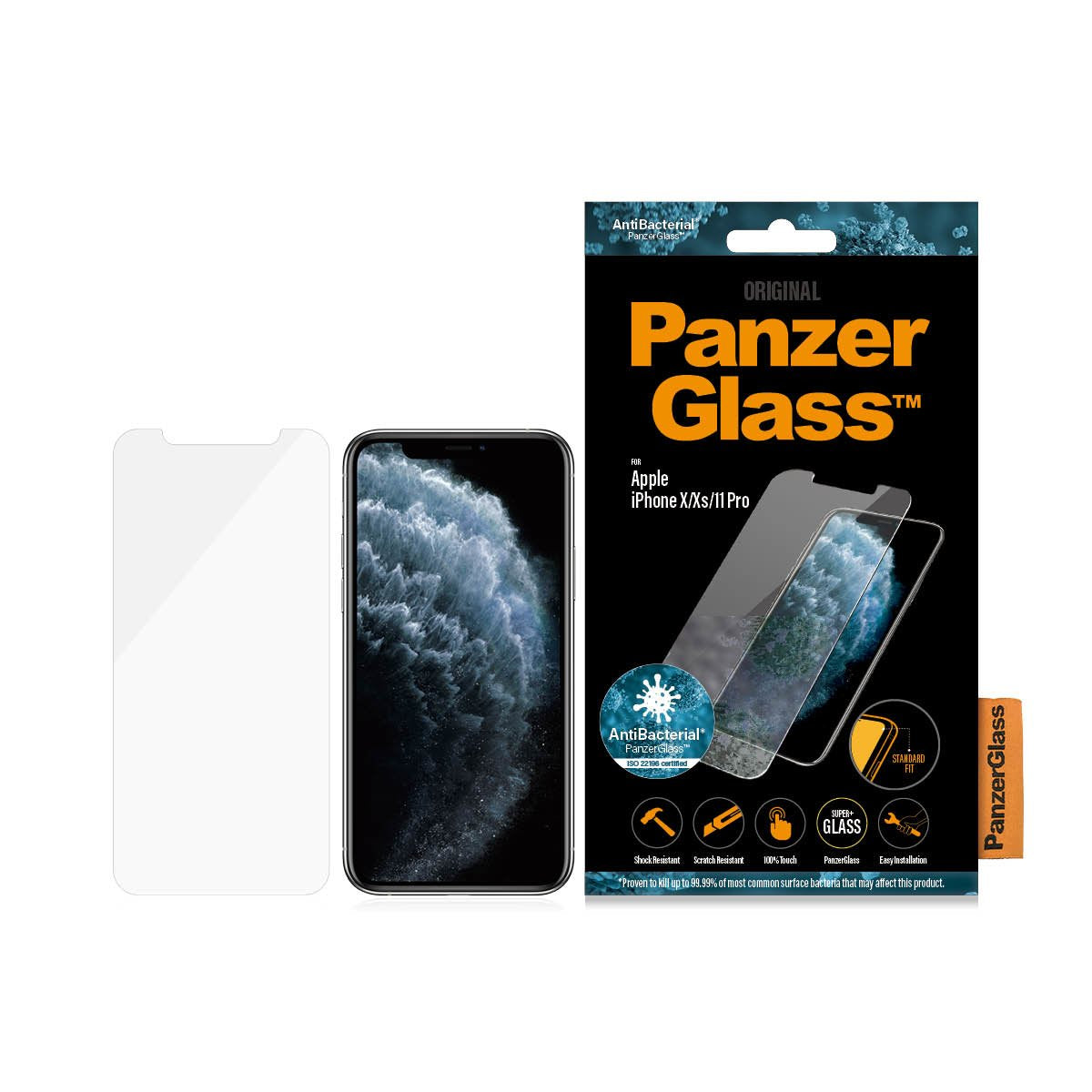EAN 5711724026614 - PanzerGlass ® Screen Protector iPhone 11 Pro | Xs | X | Standard Fit Protector de pantalla Apple 1 pieza( imagen 3