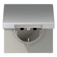 Jung Al1520kl Schuko Steckdose M.Klappd. 16a 250v Ls Aluminium