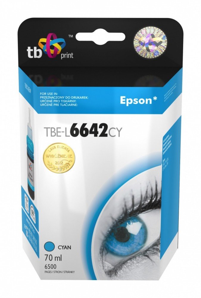 EAN 5901500504515 - TB Print TBE-L6642CY cartucho de tinta 1 pieza(s) Cian imagen 1