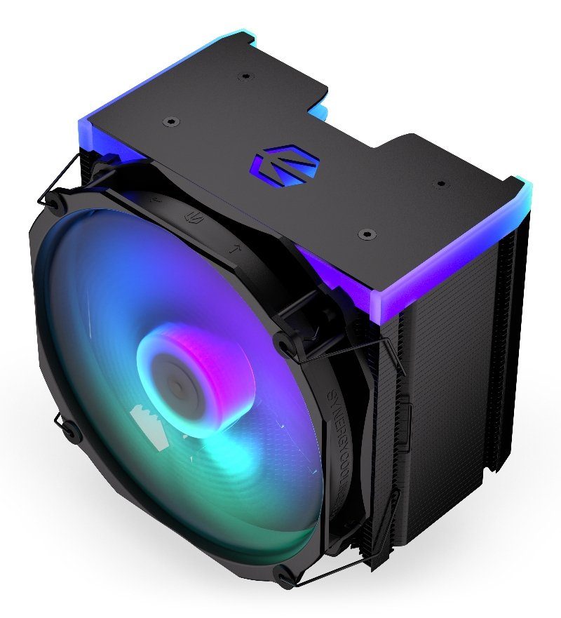 Endorfy Fortis 5 Argb Black, Disipador De Cpu Negro, 140 Mm Ey3a014