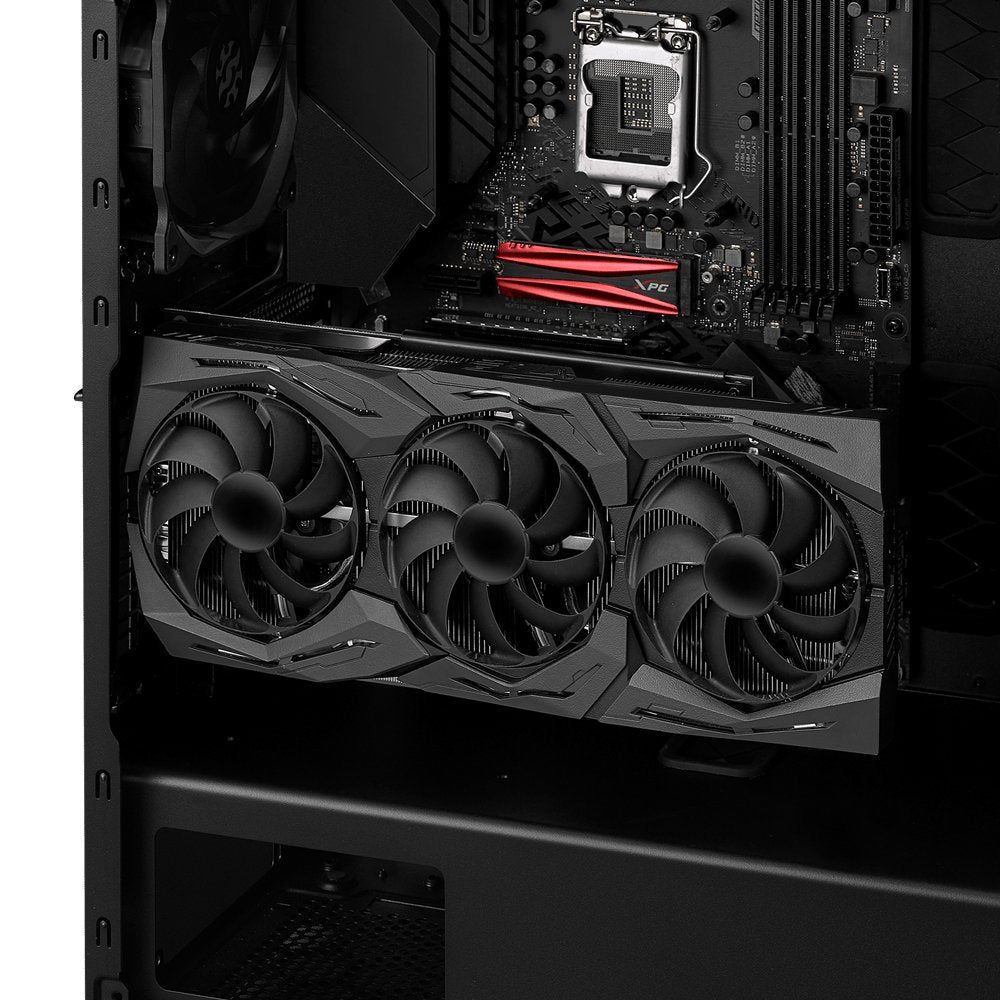 Caja Gaming Xpg Defender E-Atx 2xusb Sin Fuente Negro