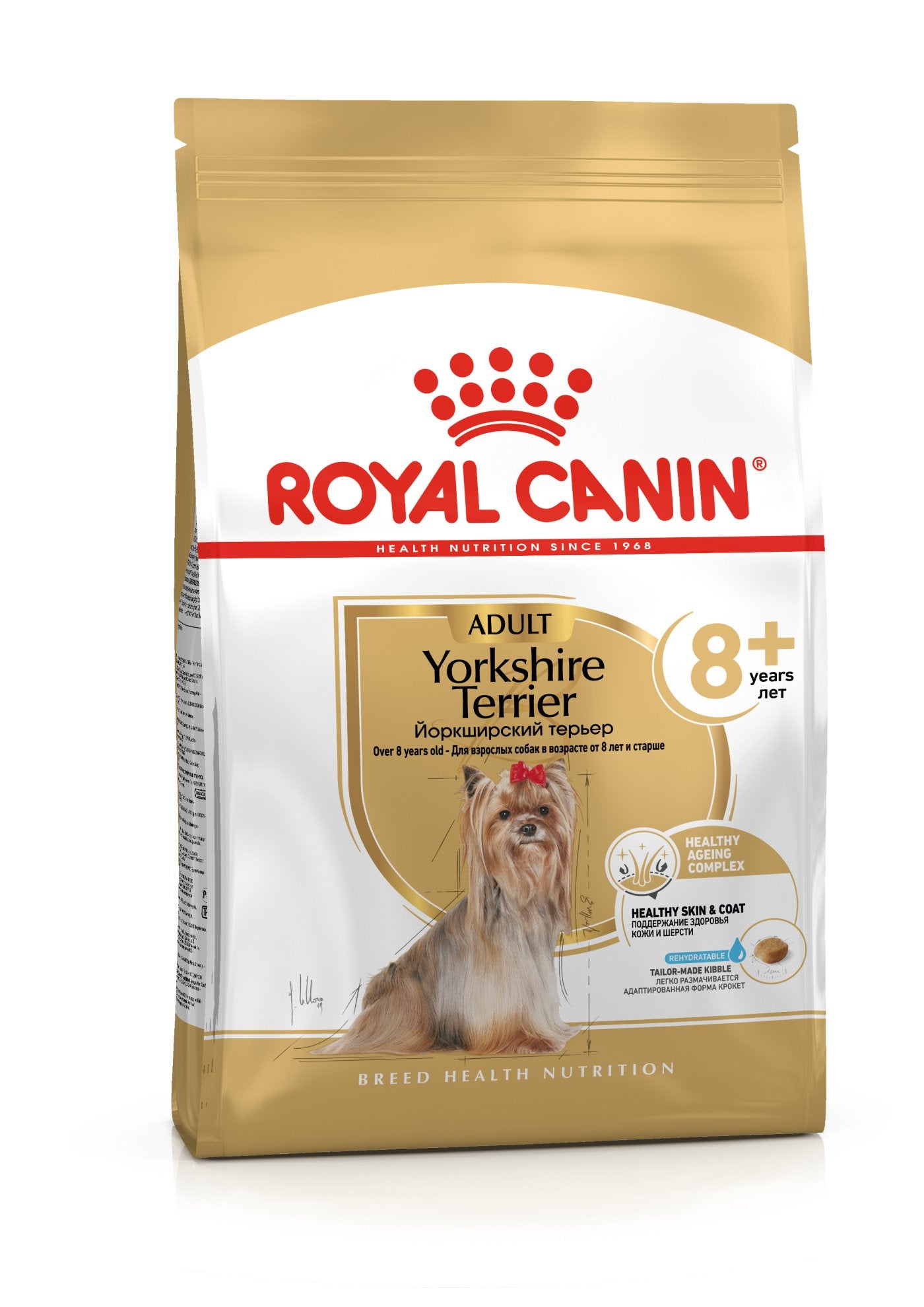 EAN 3182550908511 - Royal Canin Yorkshire Terrier 8+ 3 kg Senior Aves imagen 1