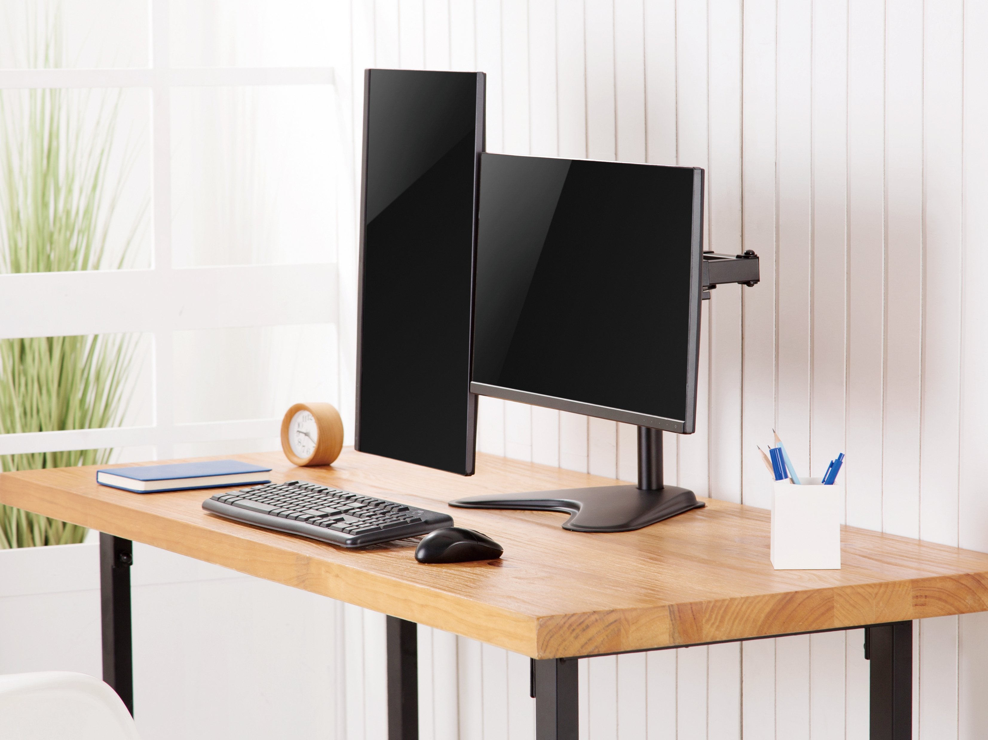 EAN 4015867222935 - Equip 650123 soporte para monitor 81,3 cm (32") Escritorio Negro imagen 5