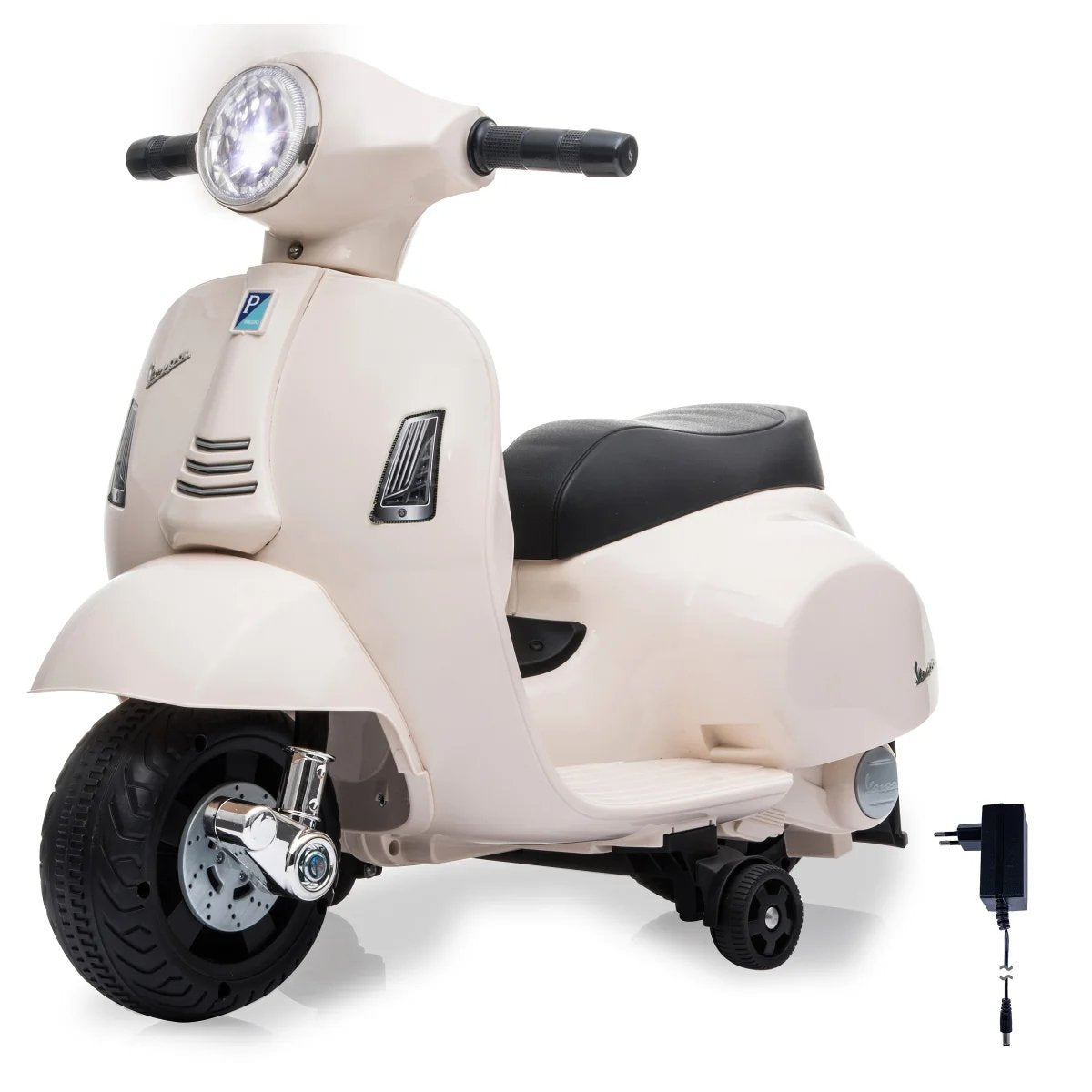 Jamara Ride-On Vespa Mini Blanco Li-Power 8.4