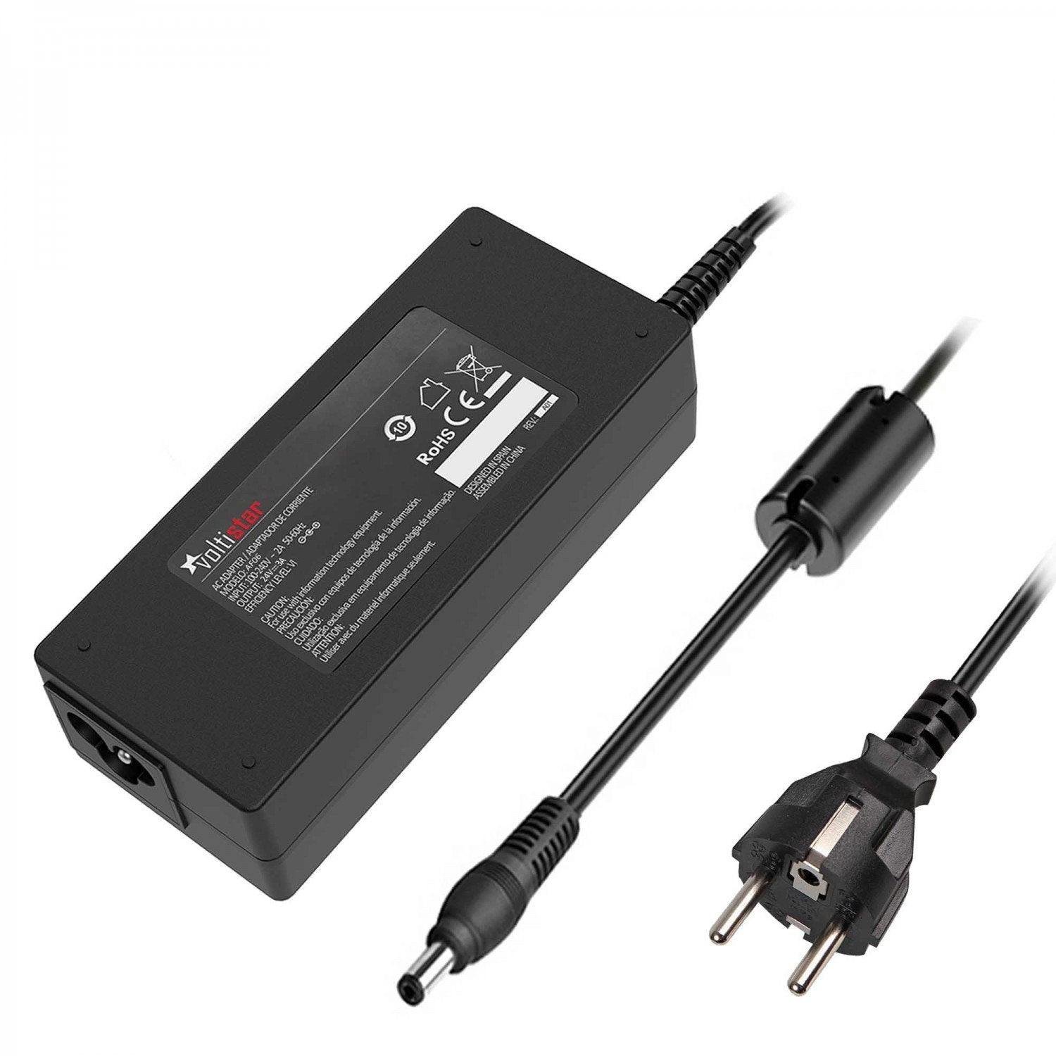 Cargador 24v 3.0a 72w 5.5mm X 2.5mm