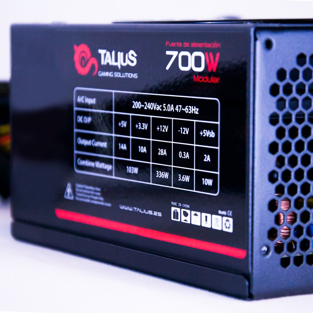 Fuente De Alimentación Talius 700w Modular