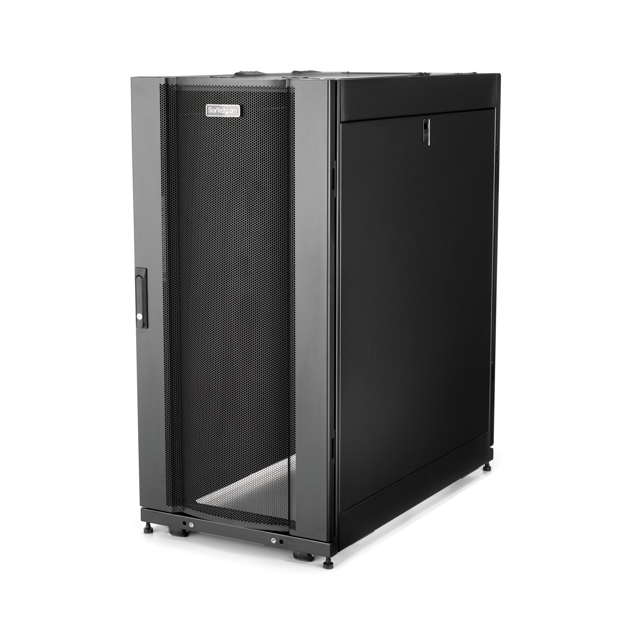 Startech.Com Rk2537bkm Armario Rack 25u Rack O Bastidor Independiente Negro