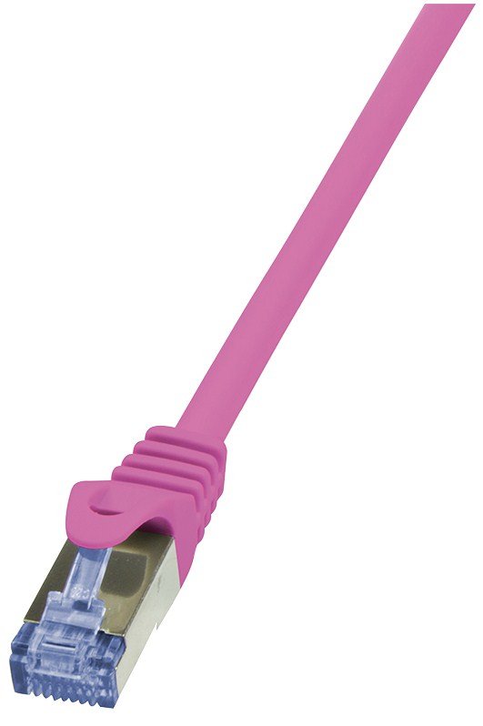 EAN 4052792020823 - LogiLink Cat6a S/FTP, 1m cable de red Rosa S/FTP (S-STP) imagen 1