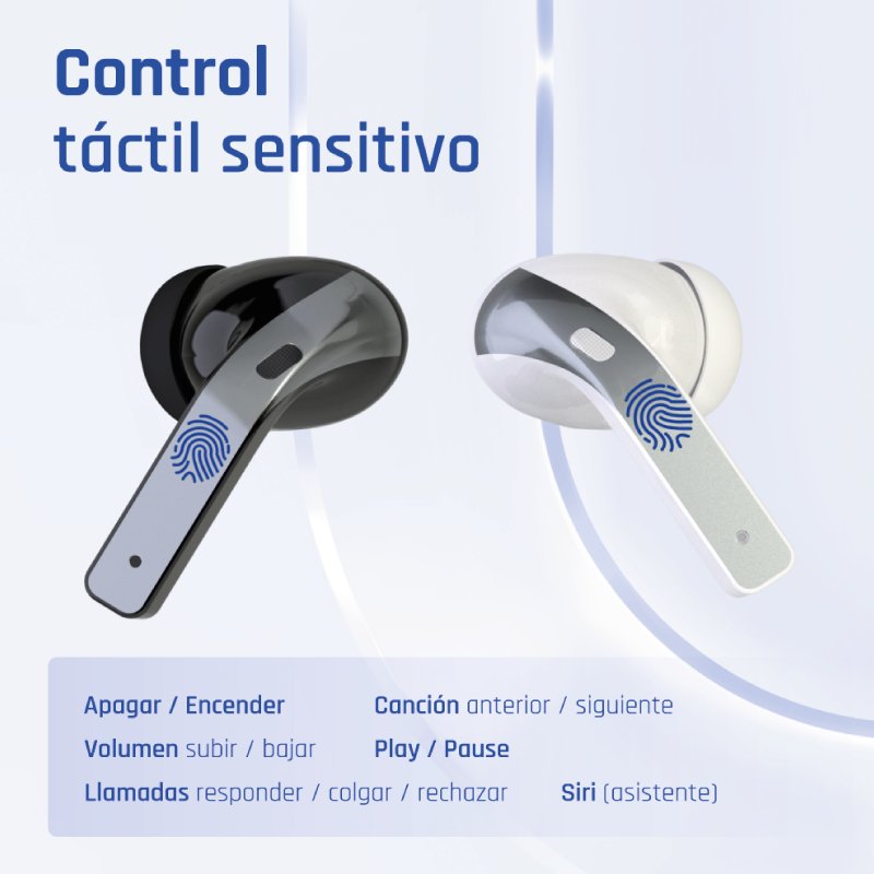 EAN 8435364319352 - iggual True Sound True Wireless Stereo (TWS) Dentro de oído Llamadas/Música Blanco imagen 13