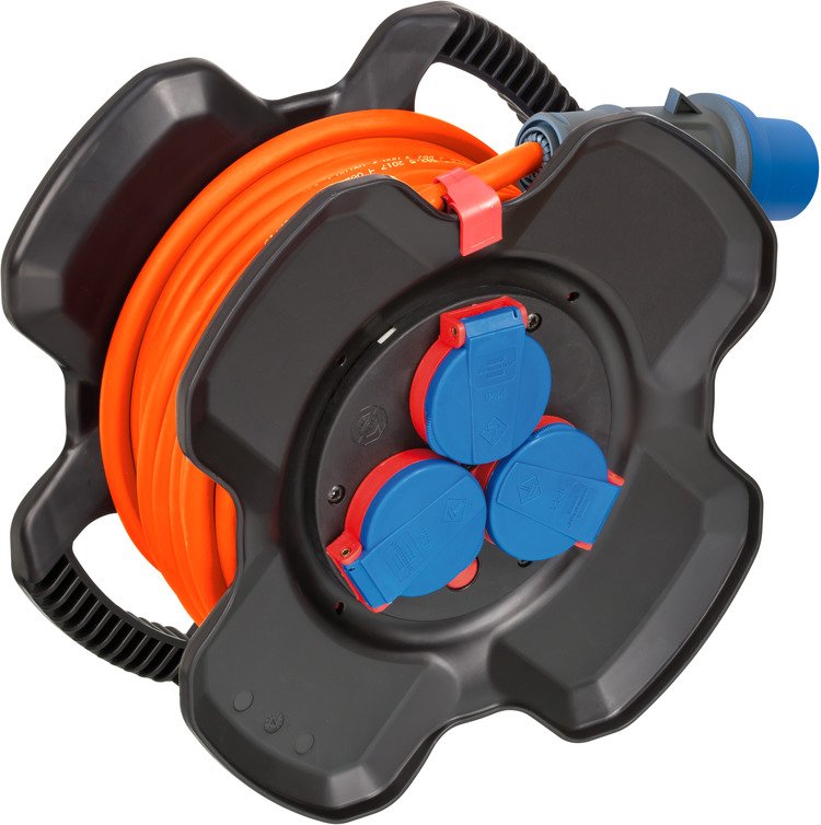 Carrete De Cable De Goma Brennenstuhl X-Gum Cee Ip44 10m Camping
