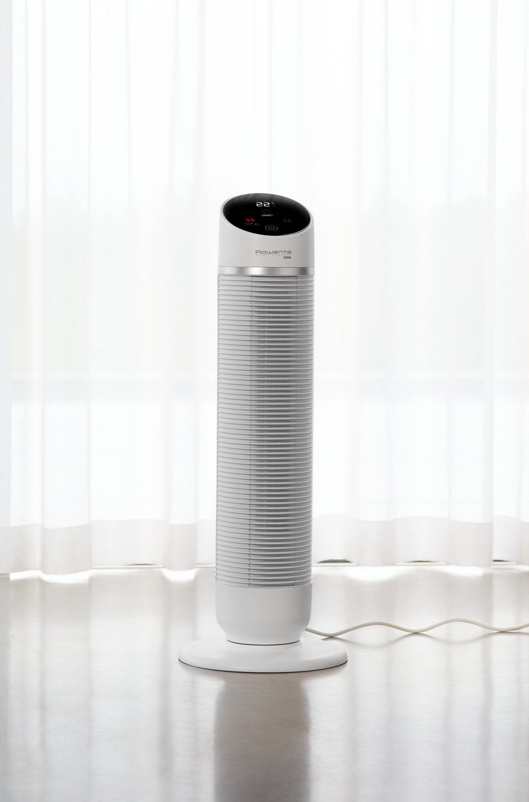 Calefactor Rowenta Silent Comfort Hq8120 Eléctrico Interior Plata 2400 W Ventilador Eléctrico