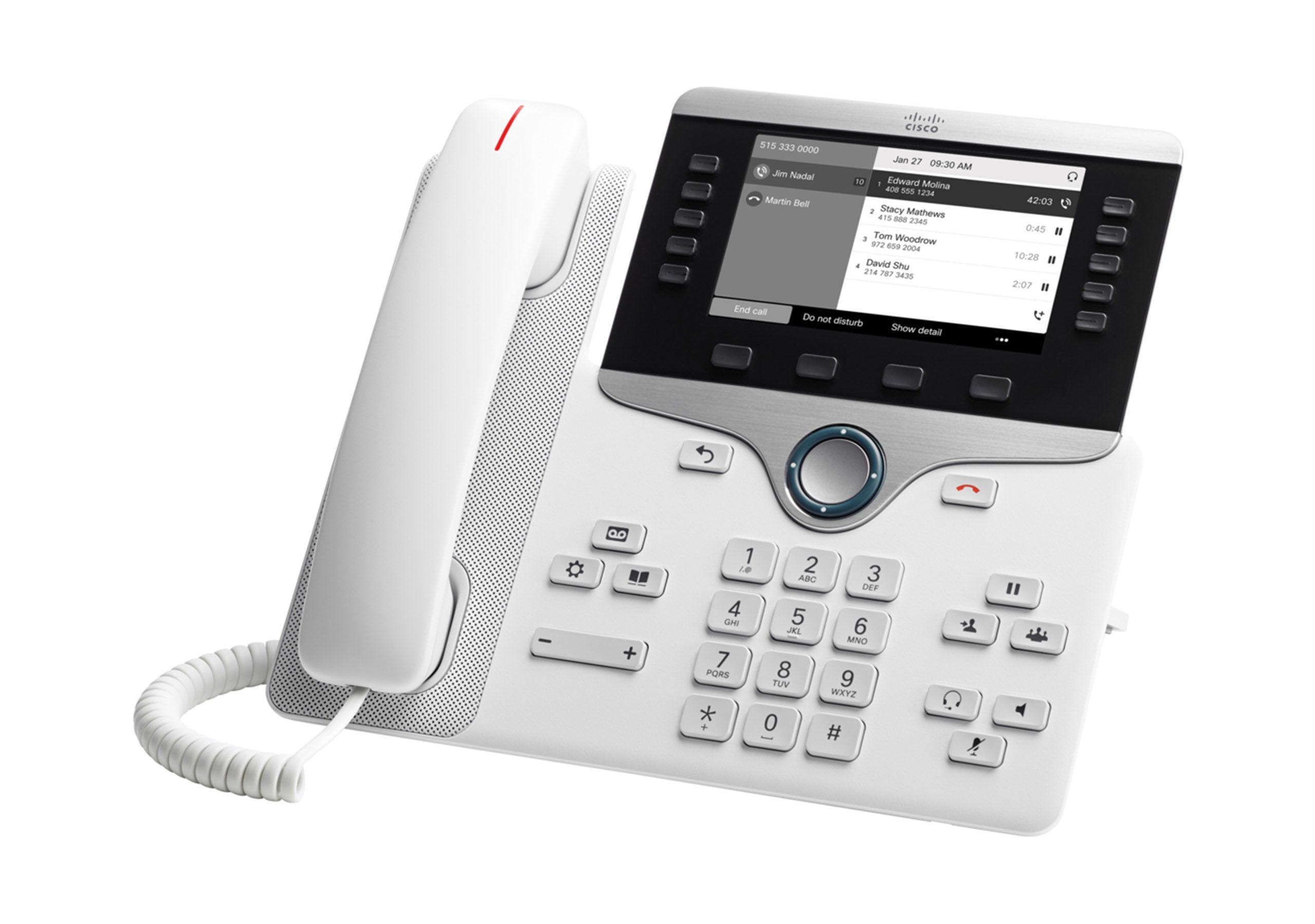 Cisco 8811 Teléfono Ip Negro Terminal Con Conexión Por Cable Lcd