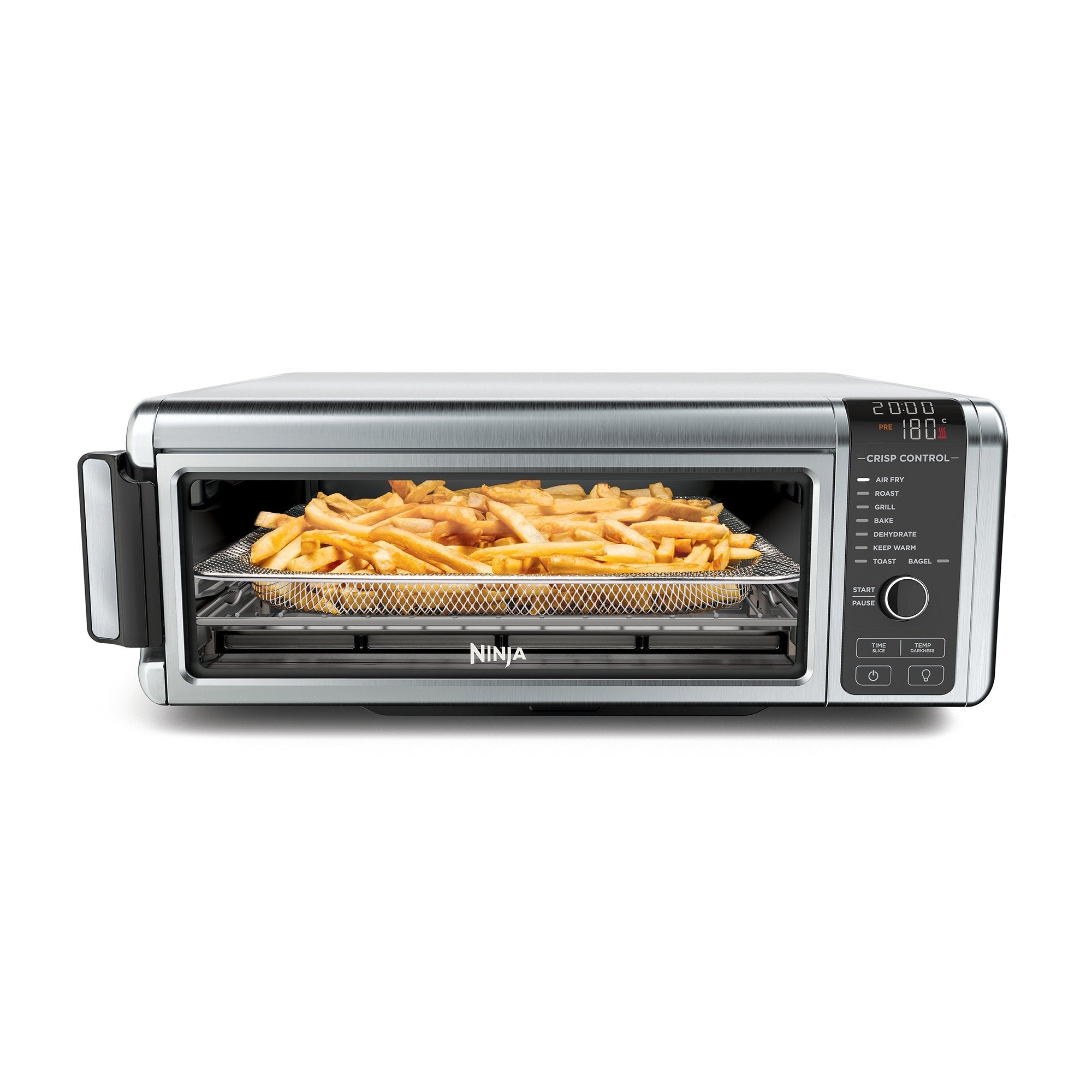 EAN 0622356240093 - Ninja SP101 Sencillo 10 L Independiente 2400 W Freidora de aire caliente Negro, Acero inoxidable imagen 4