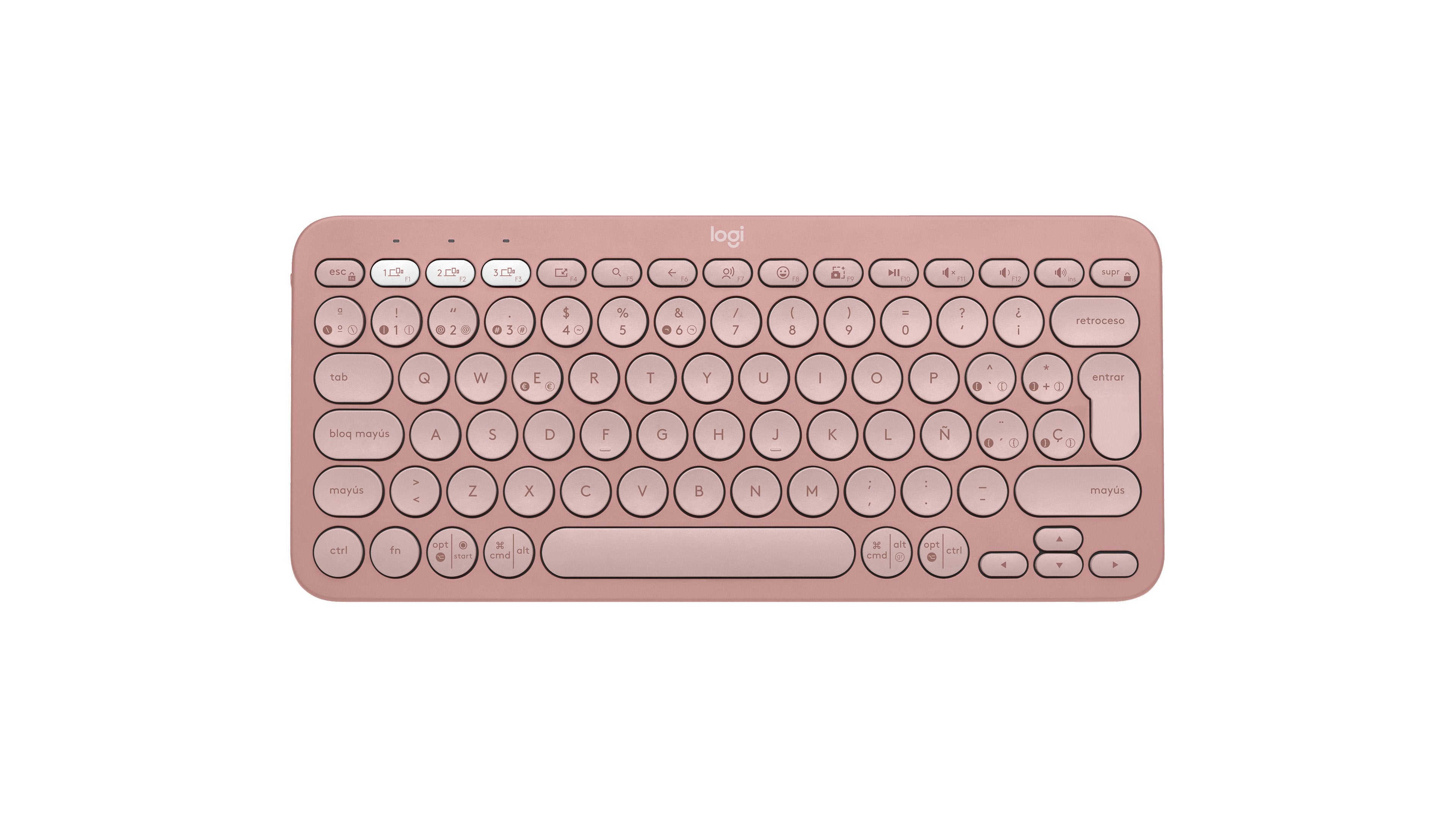 EAN 5099206111271 - Logitech 920-011829 teclado Universal Bluetooth QWERTY Español Rosa imagen 1