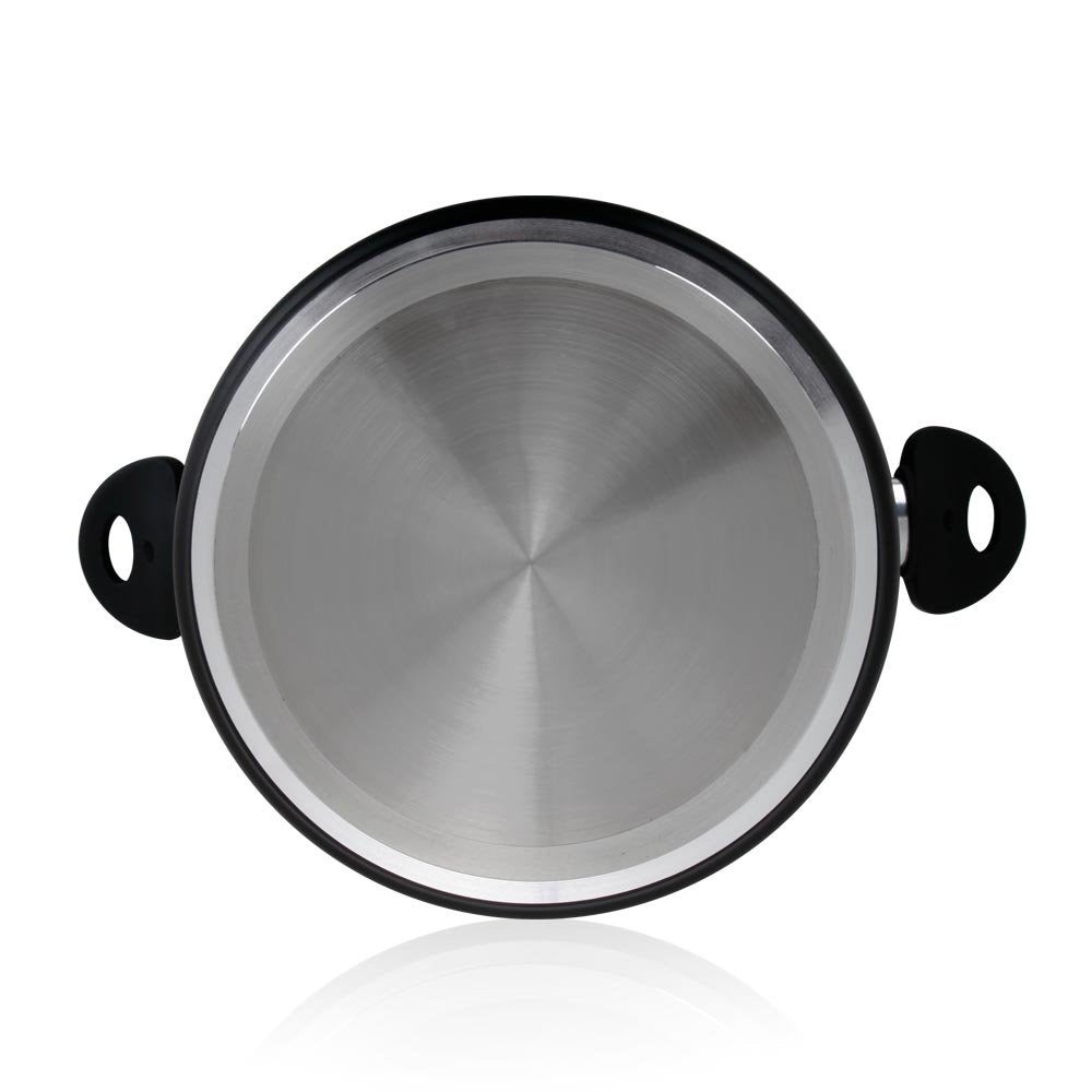 Orbegozo Cfh 3024 Cacerola Honda Fundicook - 6l De Capacidad - Aluminio Forjado - Antiadherente - Facil Limpieza -