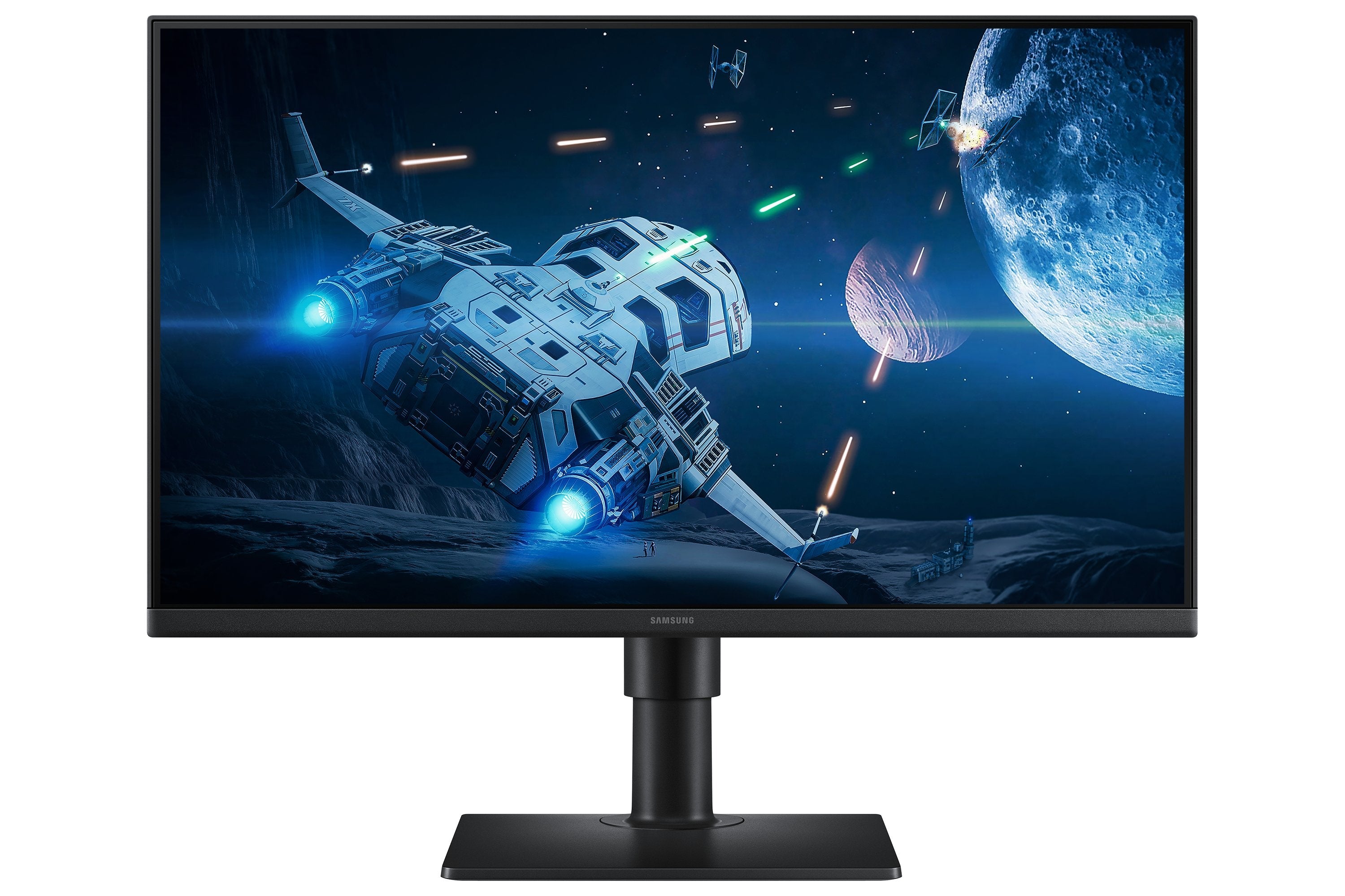 Monitor 24" Cale S40gd Ips 1920x1080 Fhd 16:9 2xhdmi 1xdp 2xusb-A 2.0 1xusb-B 5ms 100hz Has+Piv Plaski 3yon-Site (Ls24d400gauxen)