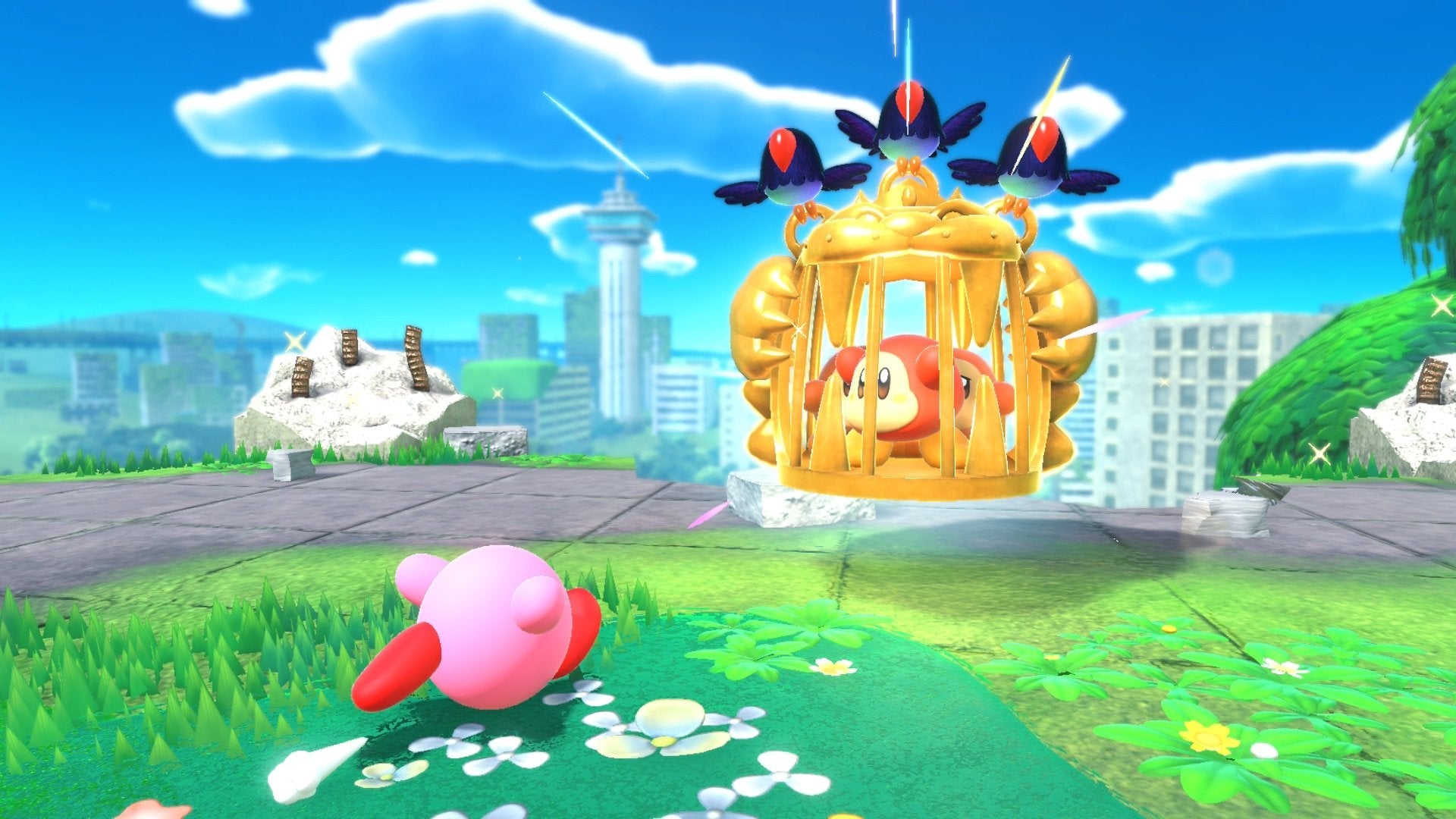 Juego Para Consola Nintendo Switch Kirby Y La Tierra Olvidada
