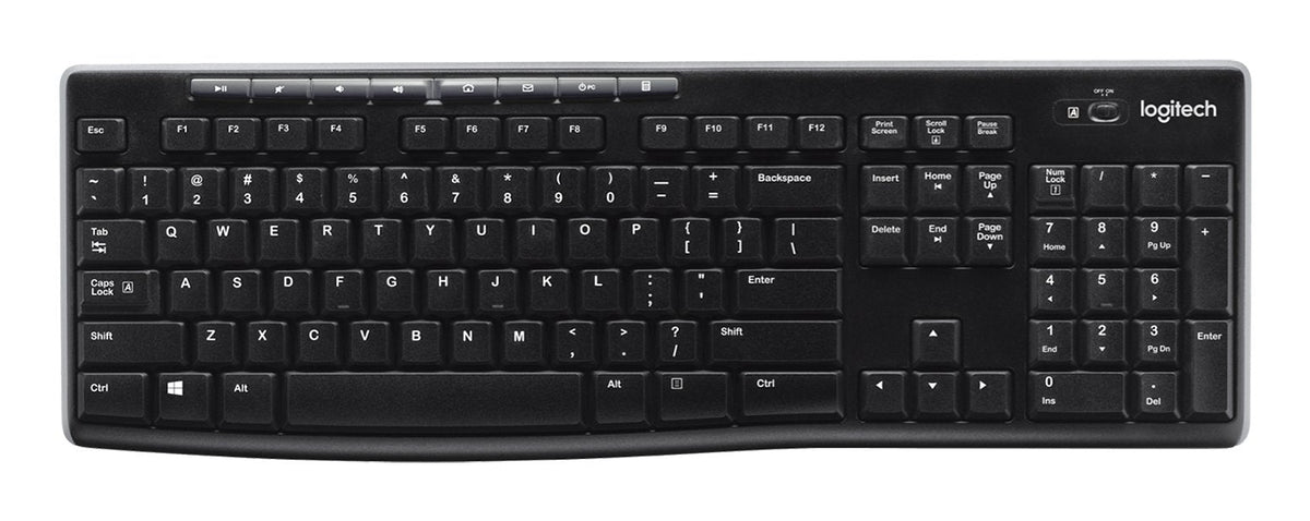 Logitech Wireless Keyboard K270 Teclado Rf Inalámbrico Qwerty Nórdico