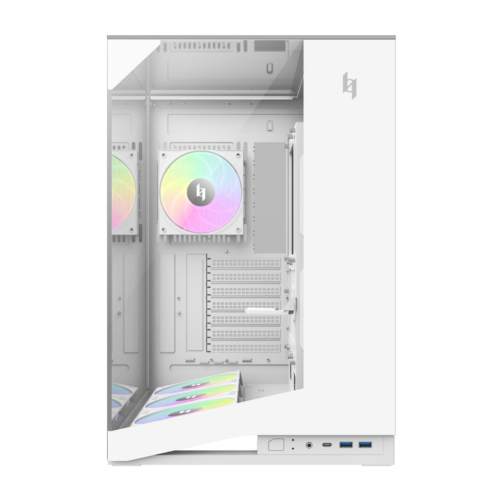 EAN 6931858712248 - GameMax NEX C56 VC WH carcasa de ordenador Midi Tower Blanco imagen 1