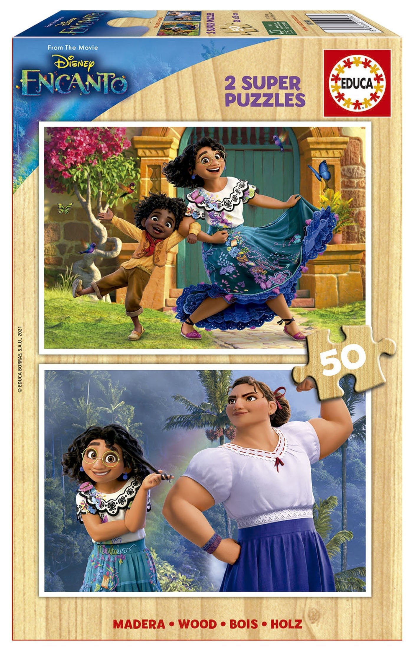 Puzzle Encanto Disney 2x50pzs