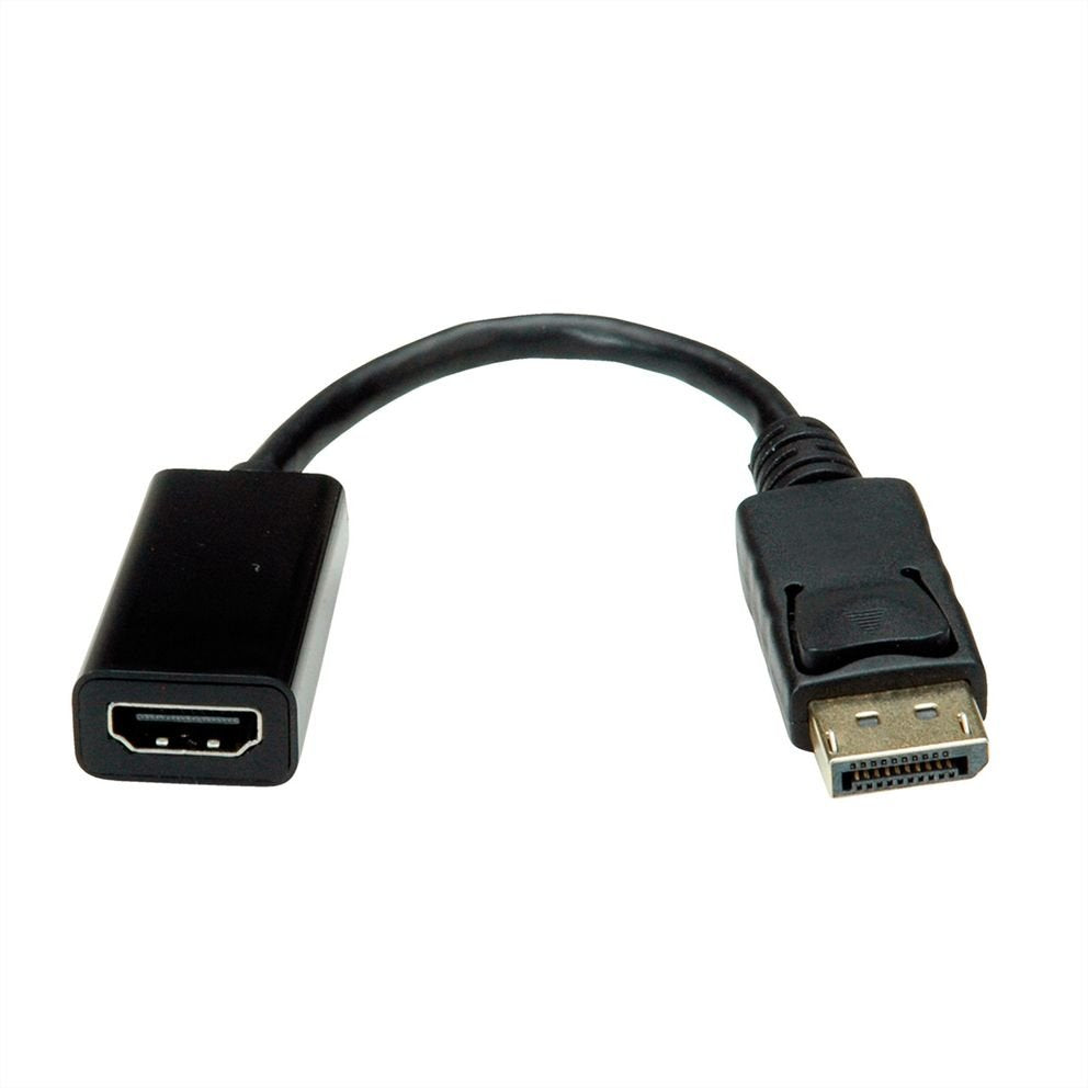 EAN 7630049610293 - VALUE 12.99.3138 adaptador de cable de vídeo 0,15 m DisplayPort HDMI tipo A (Estándar) Negro imagen 2