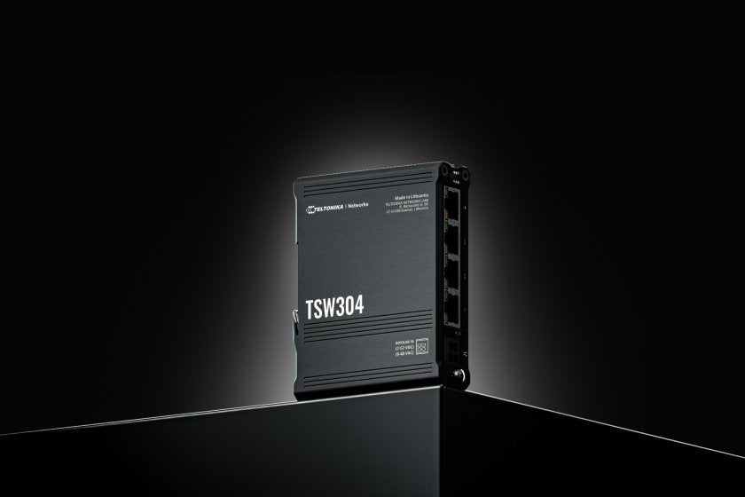 EAN 4779051840144 - Teltonika TSW304 switch Gigabit Ethernet (10/100/1000) Energía sobre Ethernet (PoE) Negro imagen 1