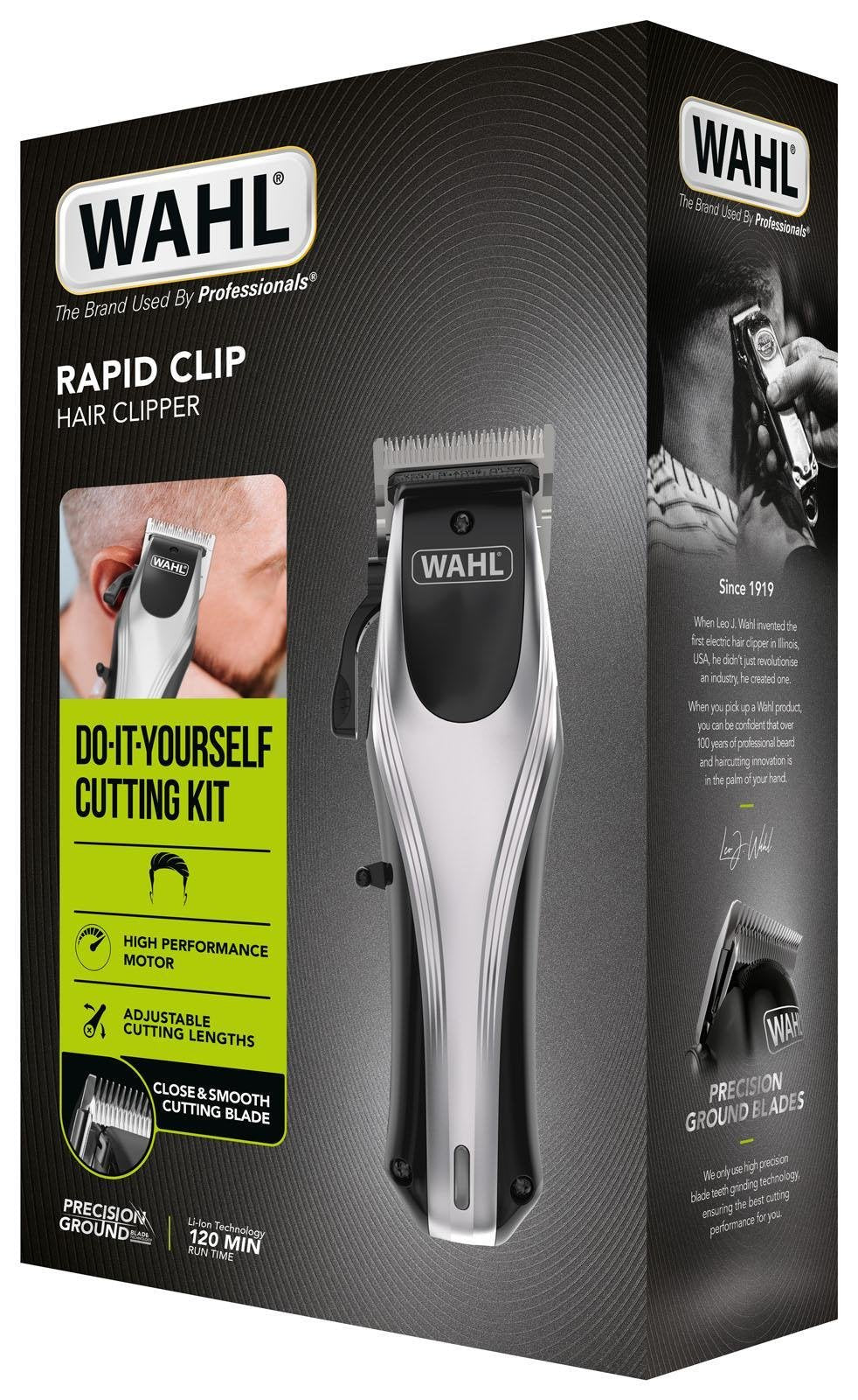 EAN 5996415037272 - Wahl Rapid Clip Negro, Acero inoxidable 33 Ión de litio imagen 3