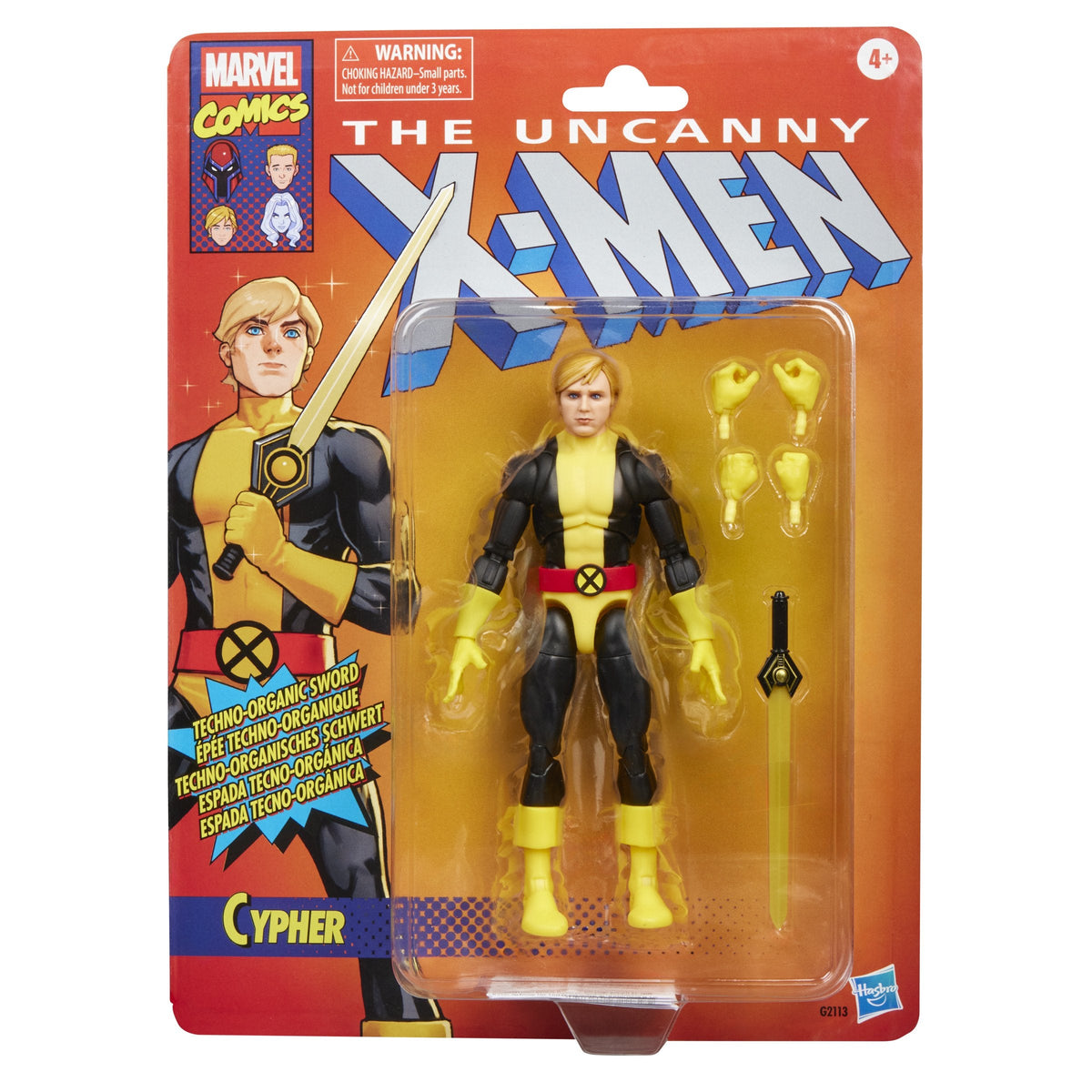 Figura Hasbro Marvel Comics The Uncanny X Men Cypher