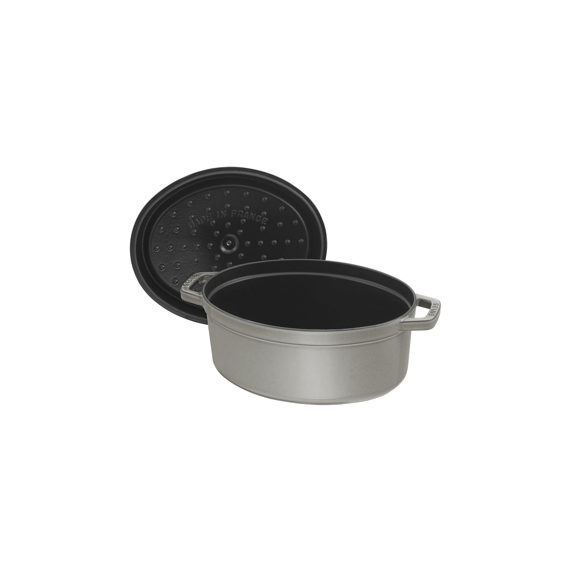 Sartén Staub Cocotte, Gris, Hierro Fundido, 4,25 L, 1 Pieza(S), 29 Cm