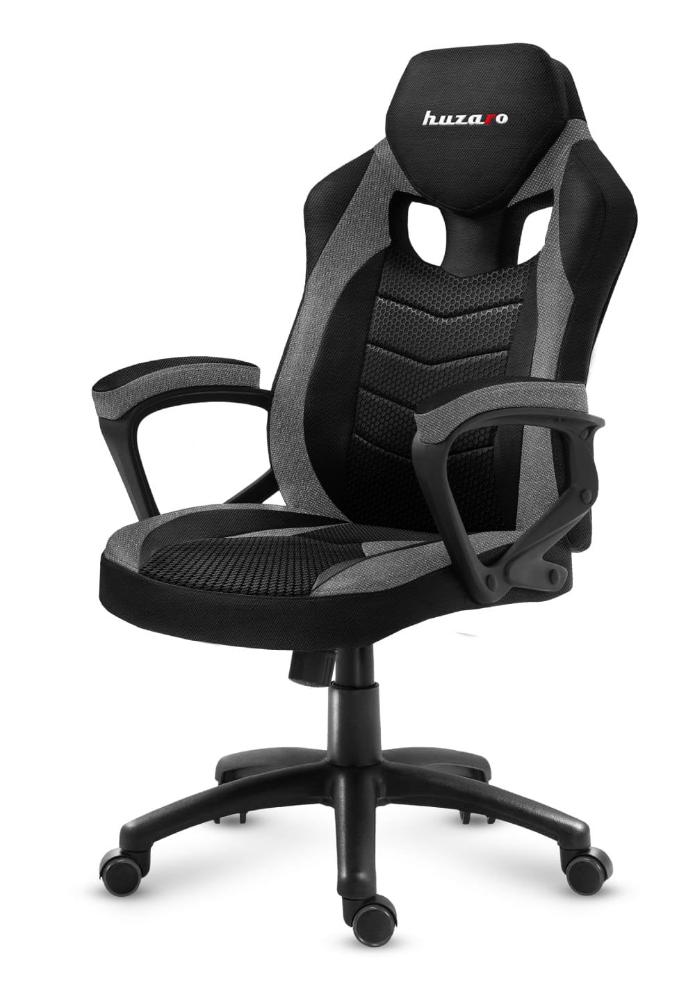 EAN 5903796010114 - Huzaro FORCE 2.5 GREY MESH Butaca para jugar Asiento de malla Negro, Gris imagen 5