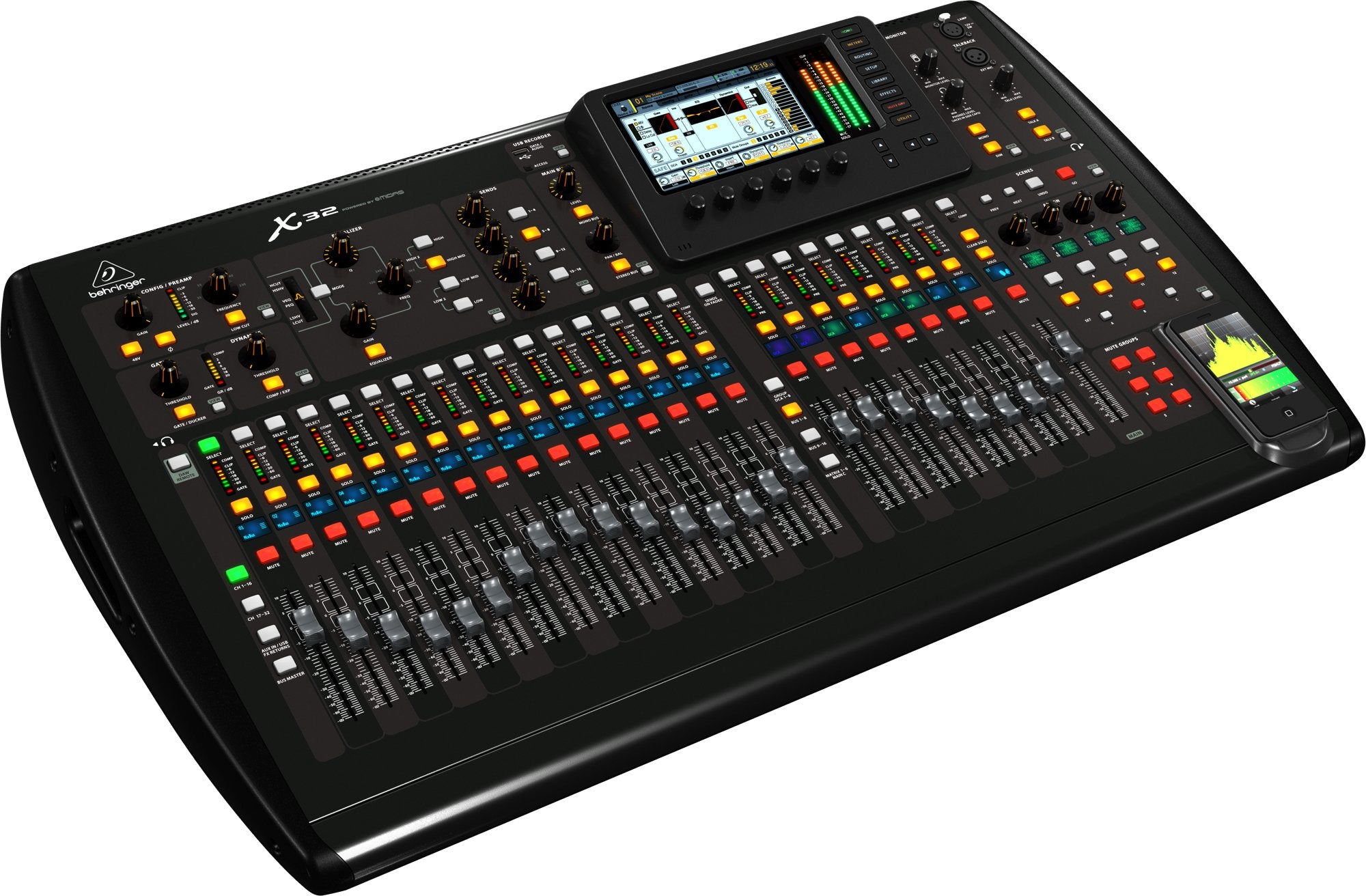EAN 4033653013857 - Behringer X32 mezclador DJ 40 canales 10 - 22000 Hz Negro imagen 3