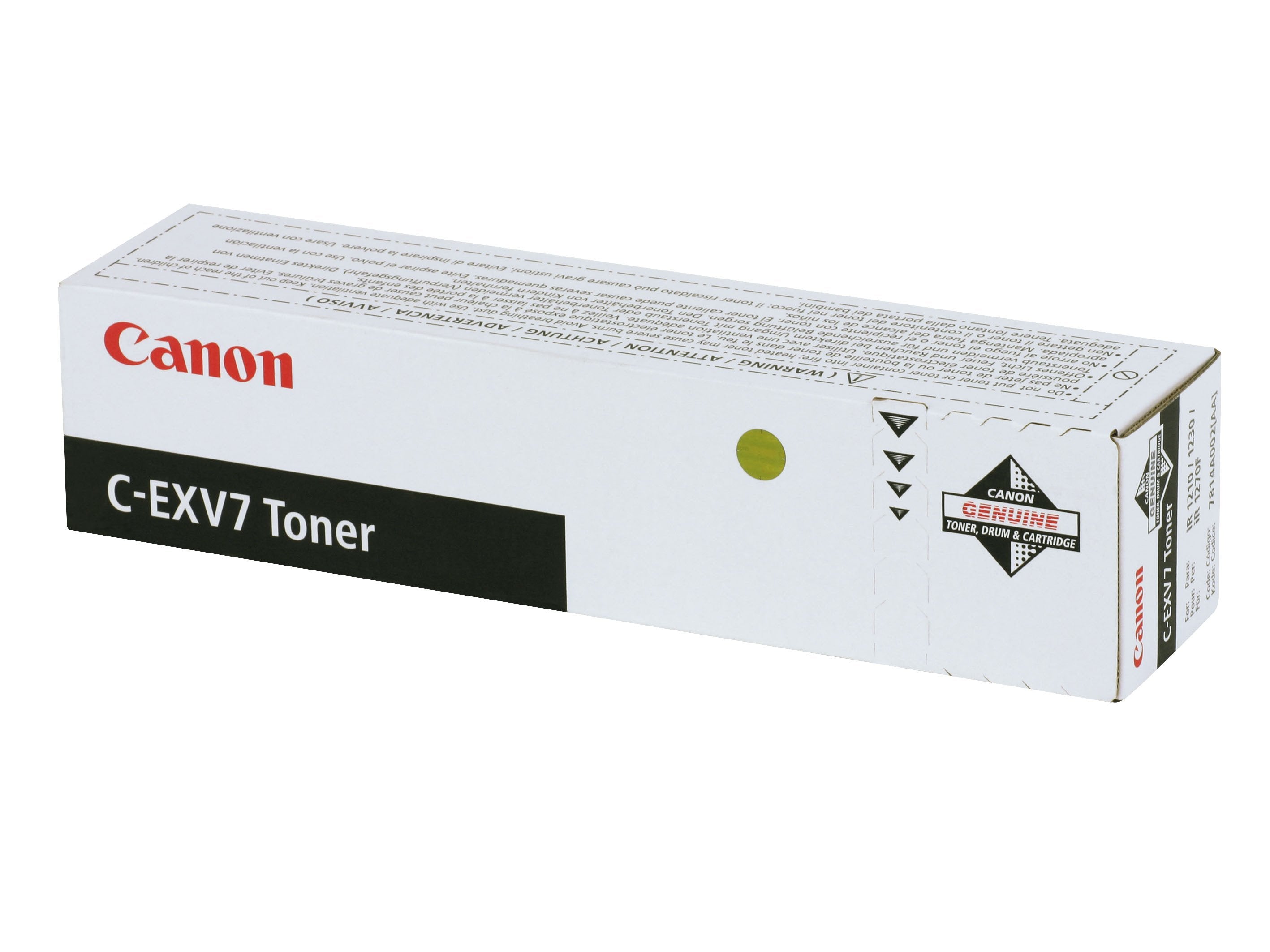EAN 3404960999171 - Canon C-EXV7 cartucho de tóner 1 pieza(s) Original Negro imagen 1