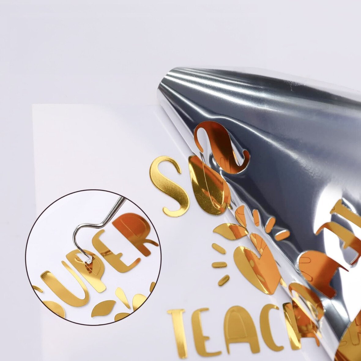 Loklik Permanent Adhesive Vinyl Mirror Metallic - Gold