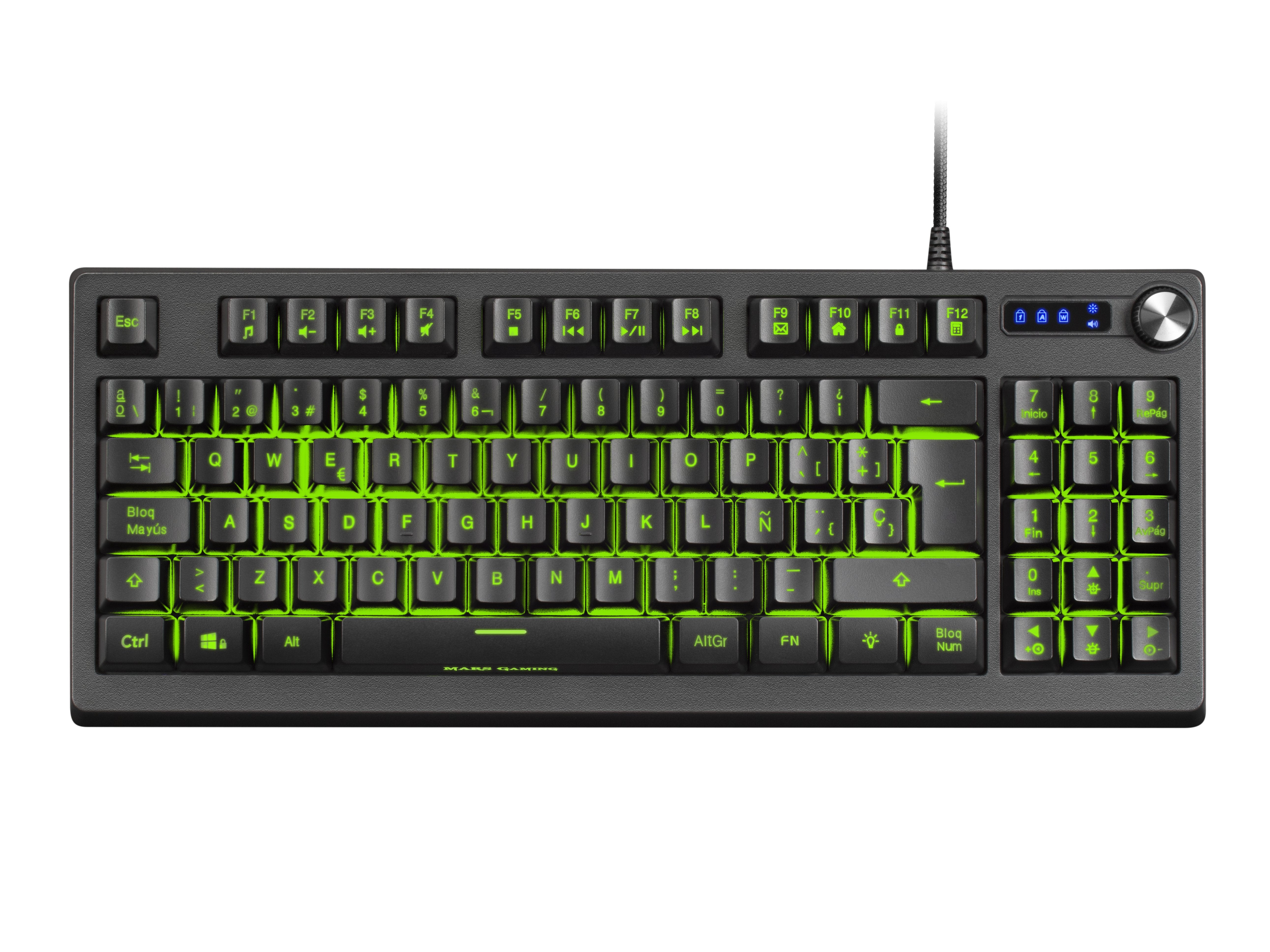 EAN 4710562757552 - Mars Gaming MKREVOES teclado Juego USB imagen 11