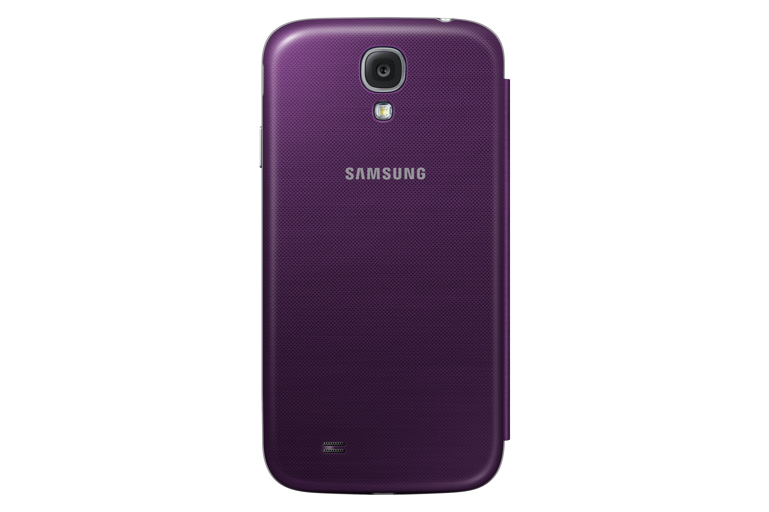 Samsung Flip Cover Funda Samsung Galaxy S4/Con Tapa.Sustituye Tapa Trasera/Marron/Ef-Fi950baegww