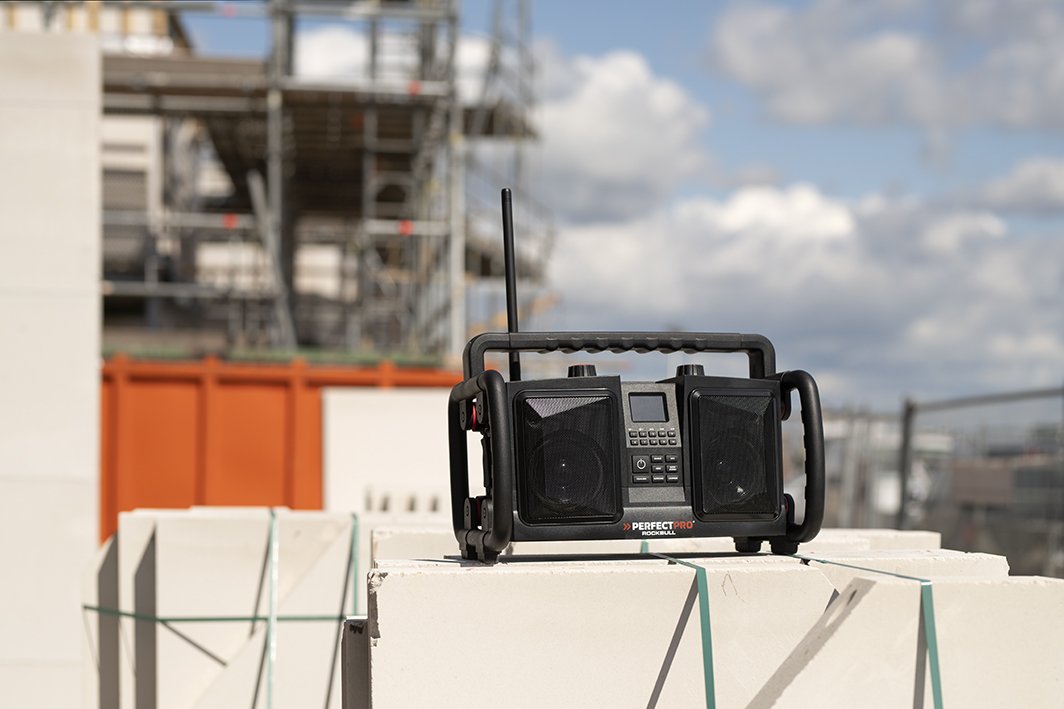 Perfectpro Rockbull Baustellenradio