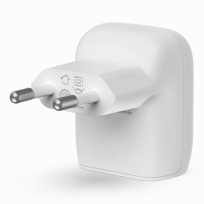 EAN 0745883887699 - Belkin WCA006VF1MWH-B6 cargador de dispositivo móvil Smartphone Blanco Corriente alterna Carga rápida Int imagen 1