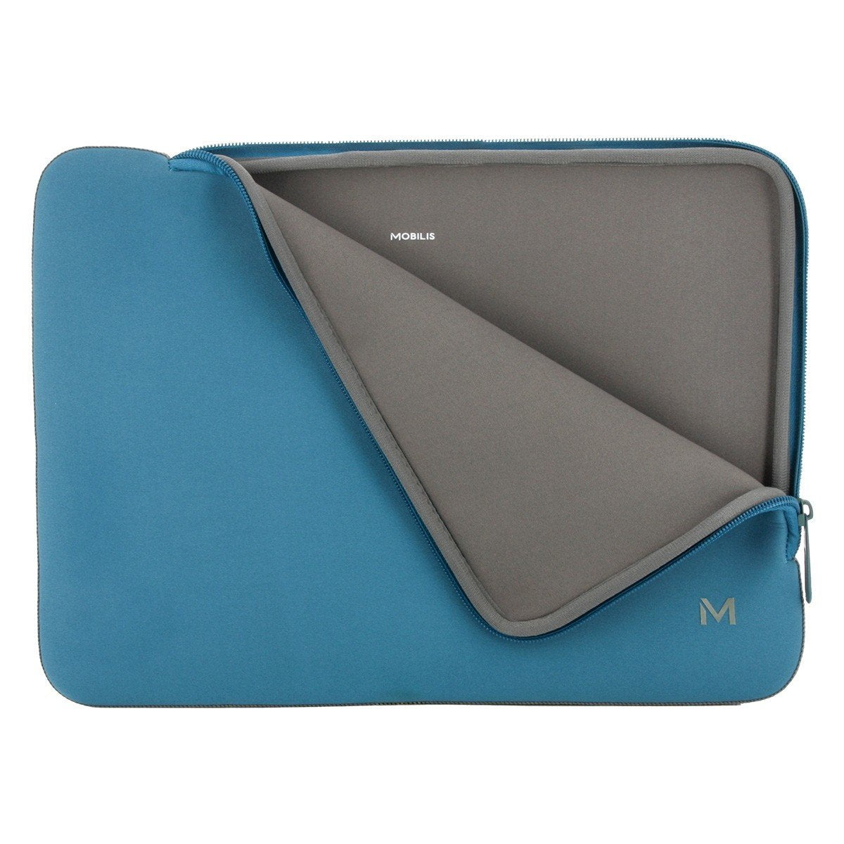 EAN 3700992529813 - Mobilis 049018 maletines para portátil 35,6 cm (14") Funda Azul, Gris imagen 1