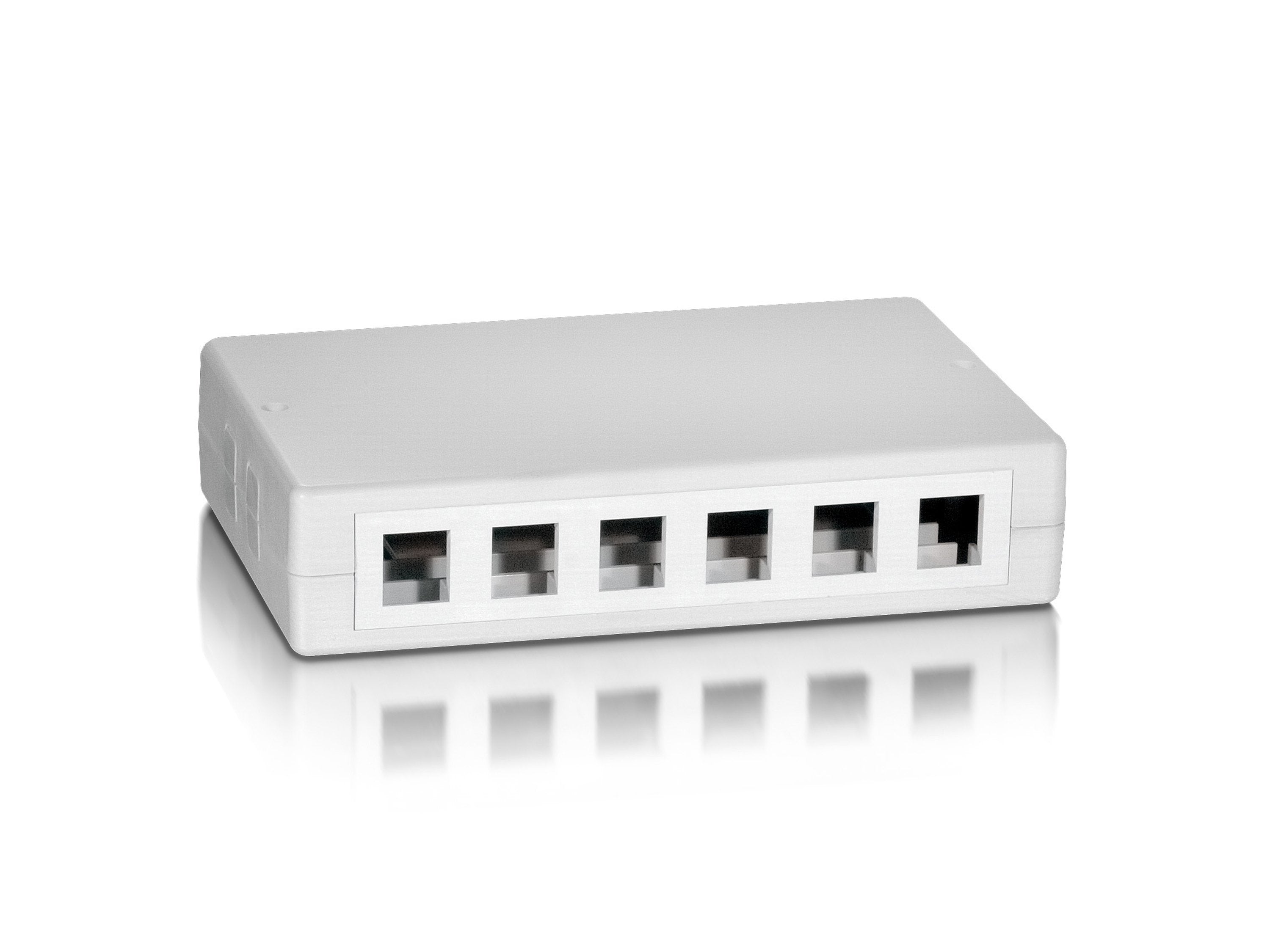 Caja De Superficie Equip Keystone Para 12 Rosetas 125460