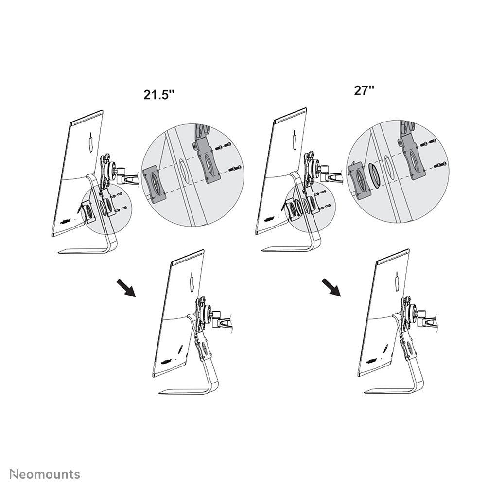EAN 8717371445546 - Neomounts FPMA-VESAMAC2127 accesorio para soporte de monitor imagen 2