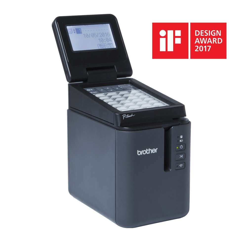 Impresora Brother Pt-P950nw De Etiquetas Transferencia Térmica 360 X 360 Dpi 60 Mm/S Inalámbrico Y Alámbrico Ethernet Tze Wifi