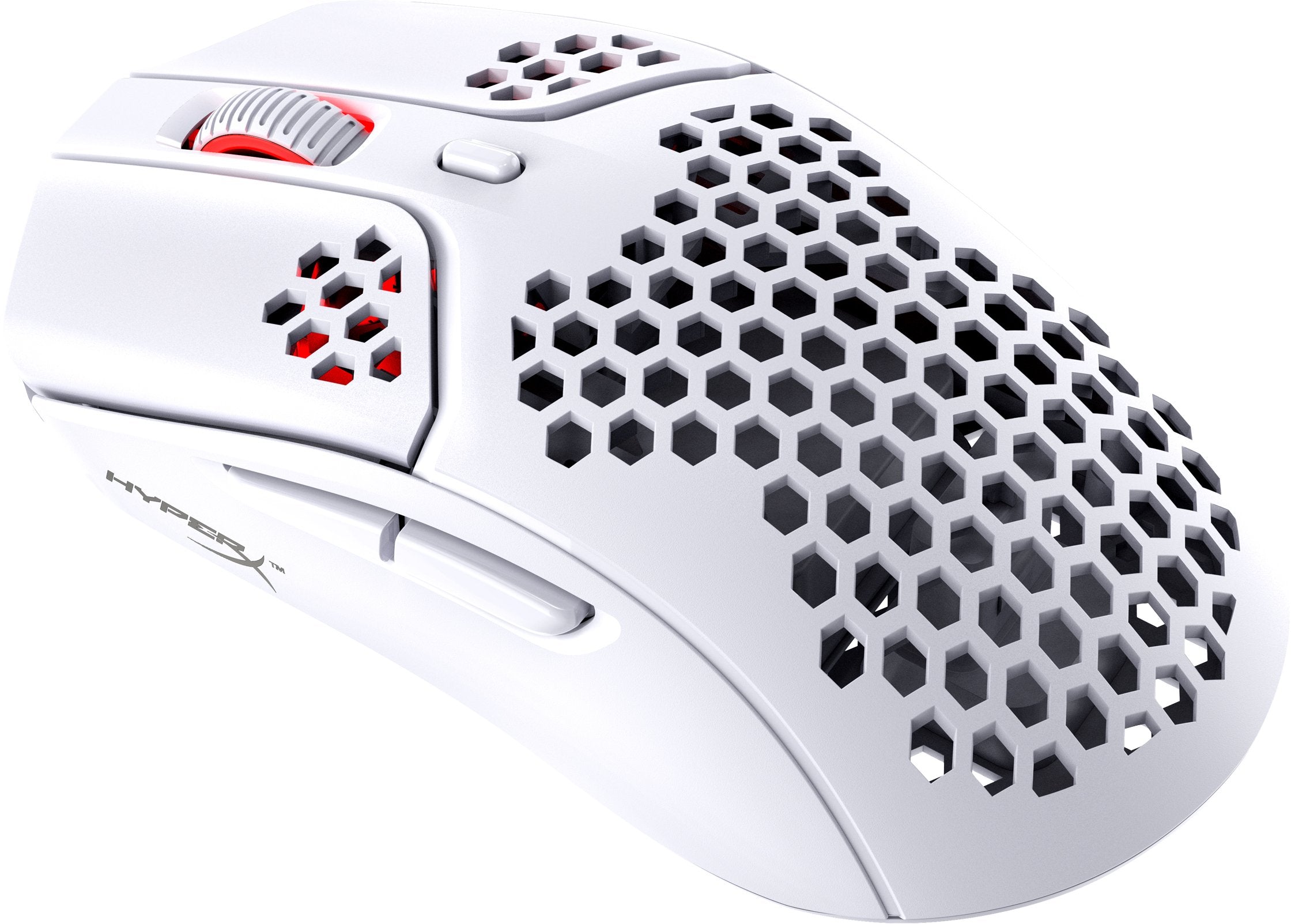 Hyperx Ratón Pulsefire Haste - Inalámbrico Gaming (Blanco)