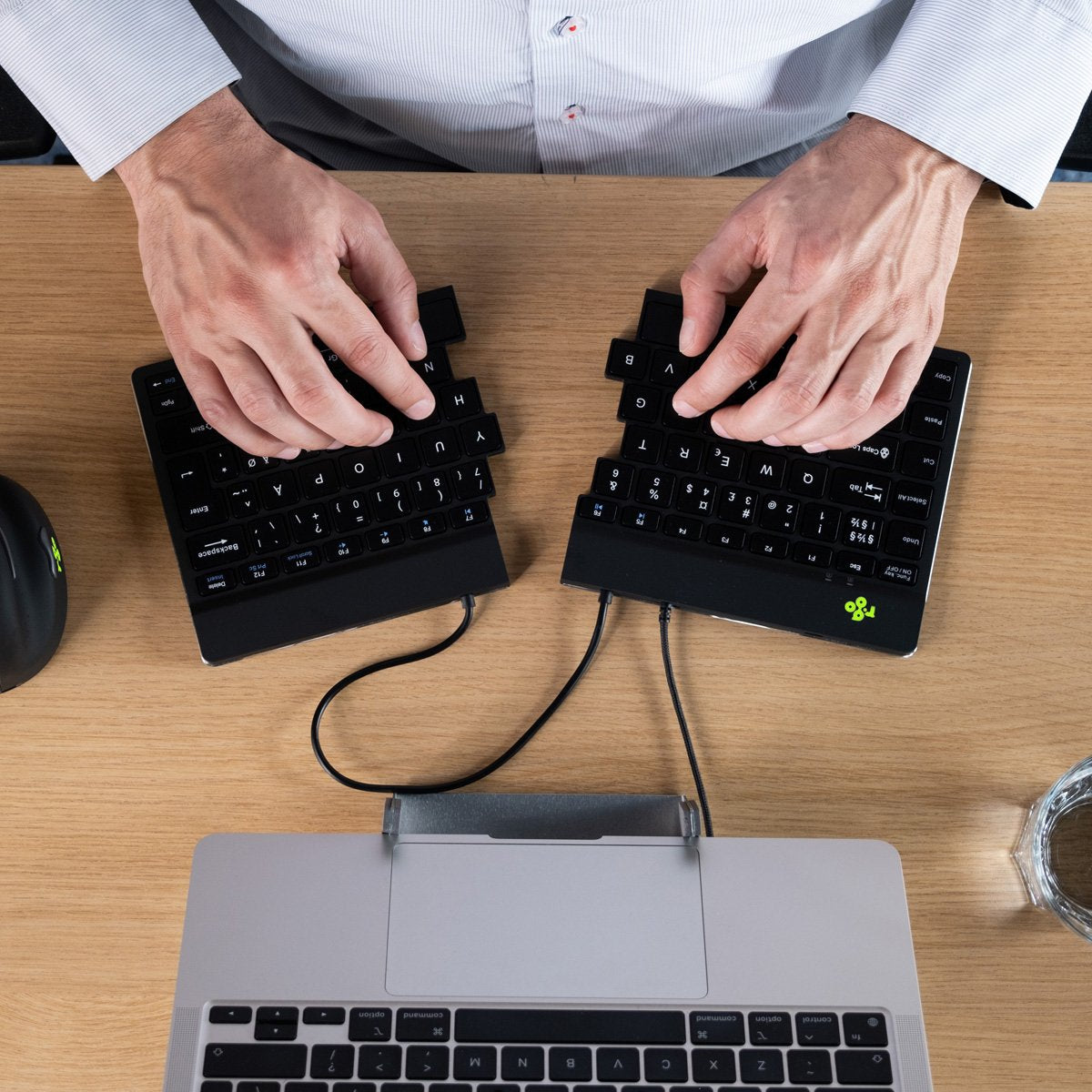 EAN 8719274490753 - R-Go Tools RGOSP-USWIBL teclado Oficina USB Inglés de EE. UU. imagen 2