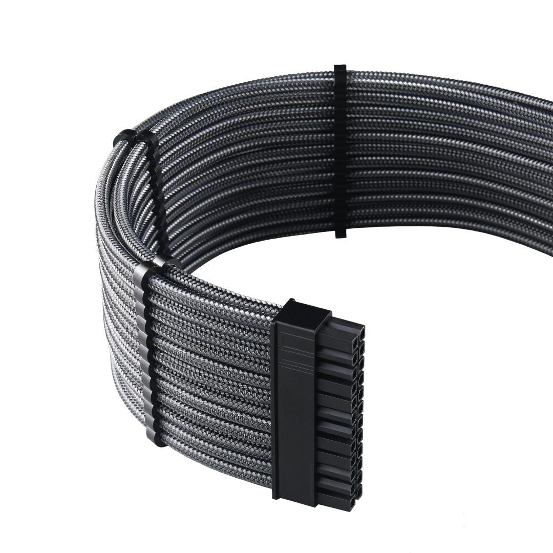 Cablemod Pro Modmesh C-Series Axi, Hxi, Kit De Cables Rm - Carbono, Cm-Pcsi-Fkit-Nkc-R