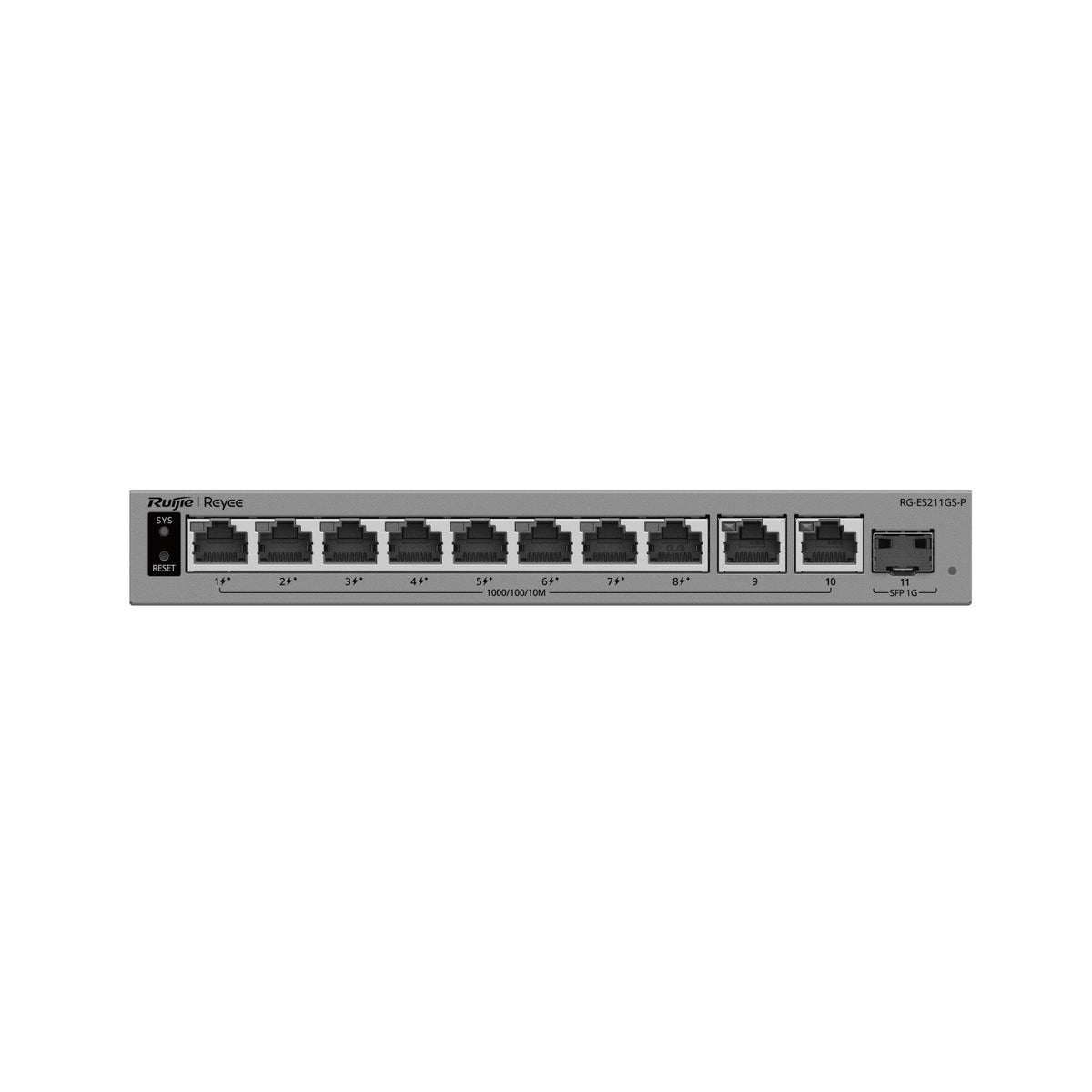 EAN 6976915006670 - Ruijie Networks RG-ES211GS-P switch Gestionado L2 Gigabit Ethernet (10/100/1000) Energía sobre Ethernet ( imagen 1