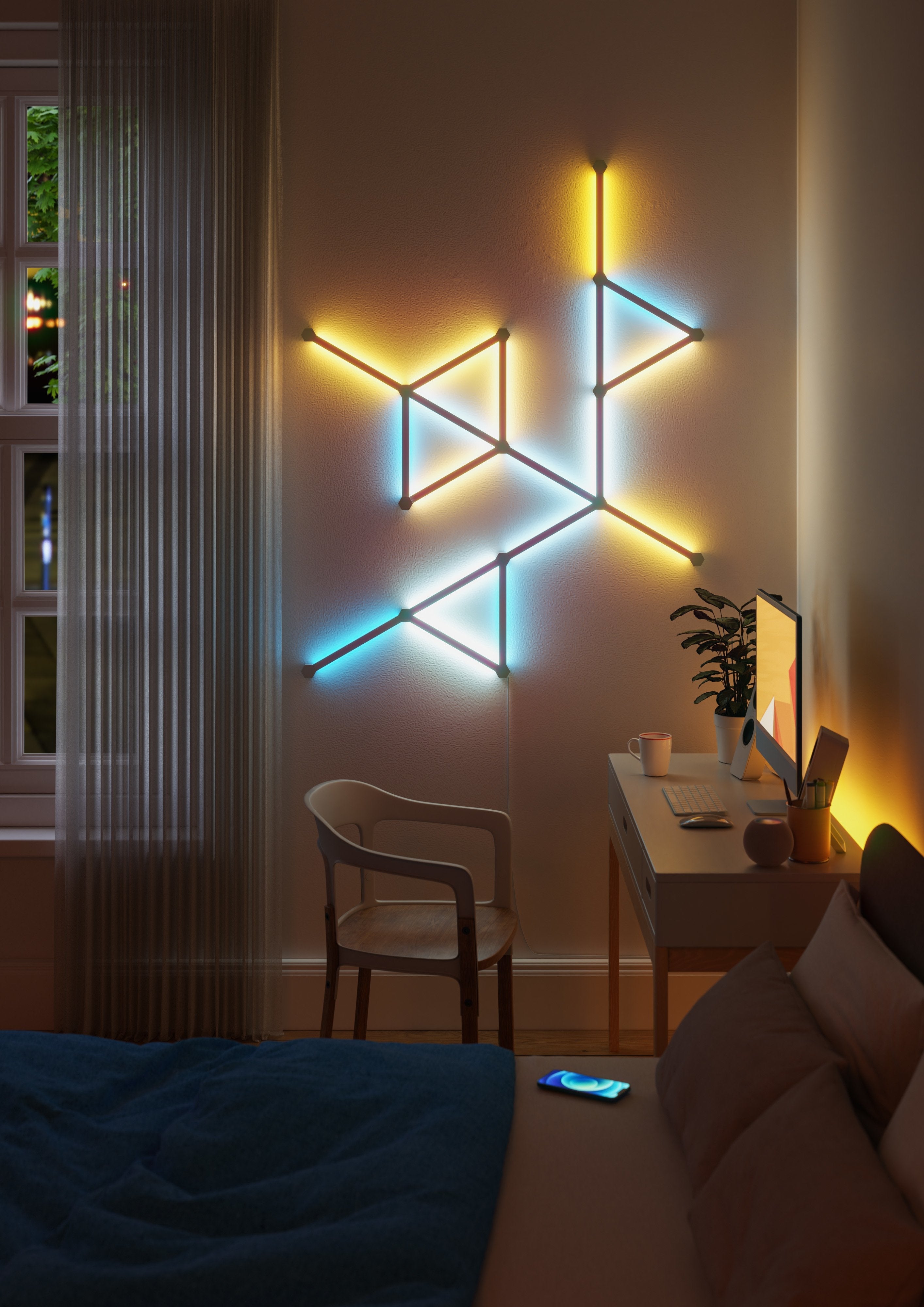 Nanoleaf Lines Starter Kit Panel Led Nanoleaf Lines Starter Kit 15pk