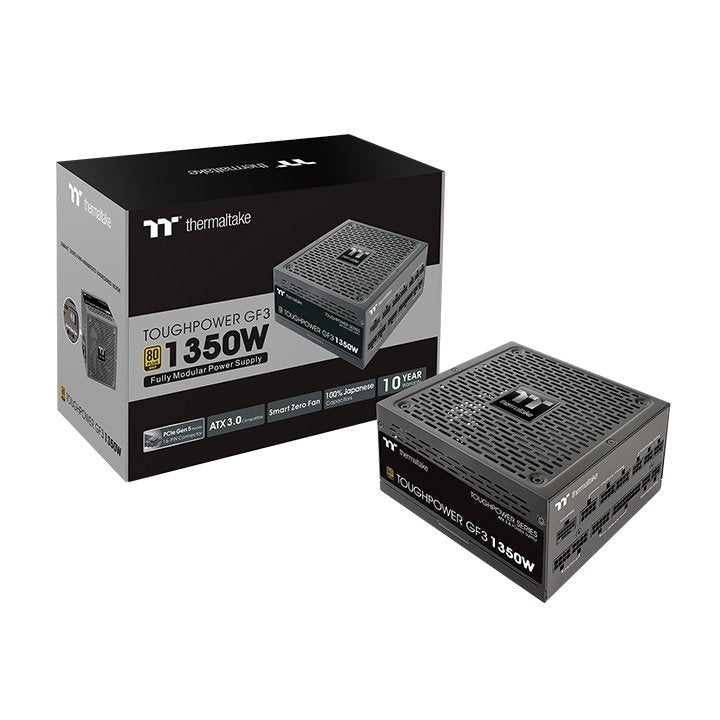 EAN 4713227534352 - Thermaltake Toughpower GF3 unidad de fuente de alimentación 1350 W 24-pin ATX Negro imagen 6