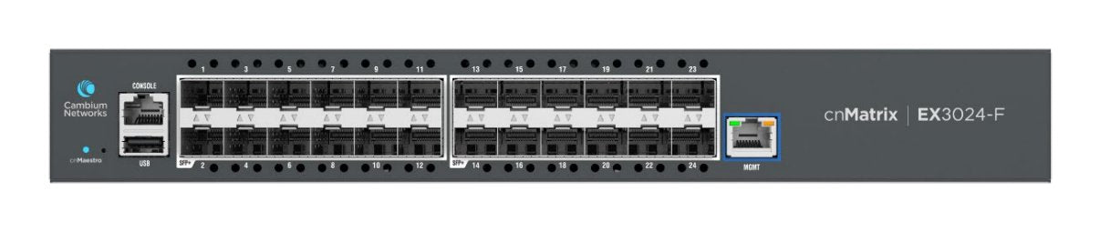 EAN 5715063468333 - Cambium Networks MXEX3024XFXA00 switch Gestionado L2/L3 1U imagen 1