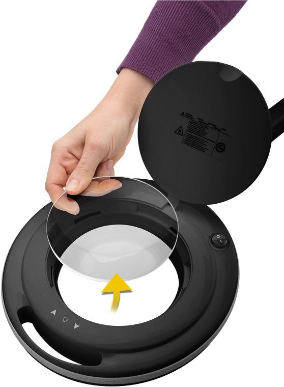 Lupa 10w 800lm 127mmx 60led Dim Klemm S